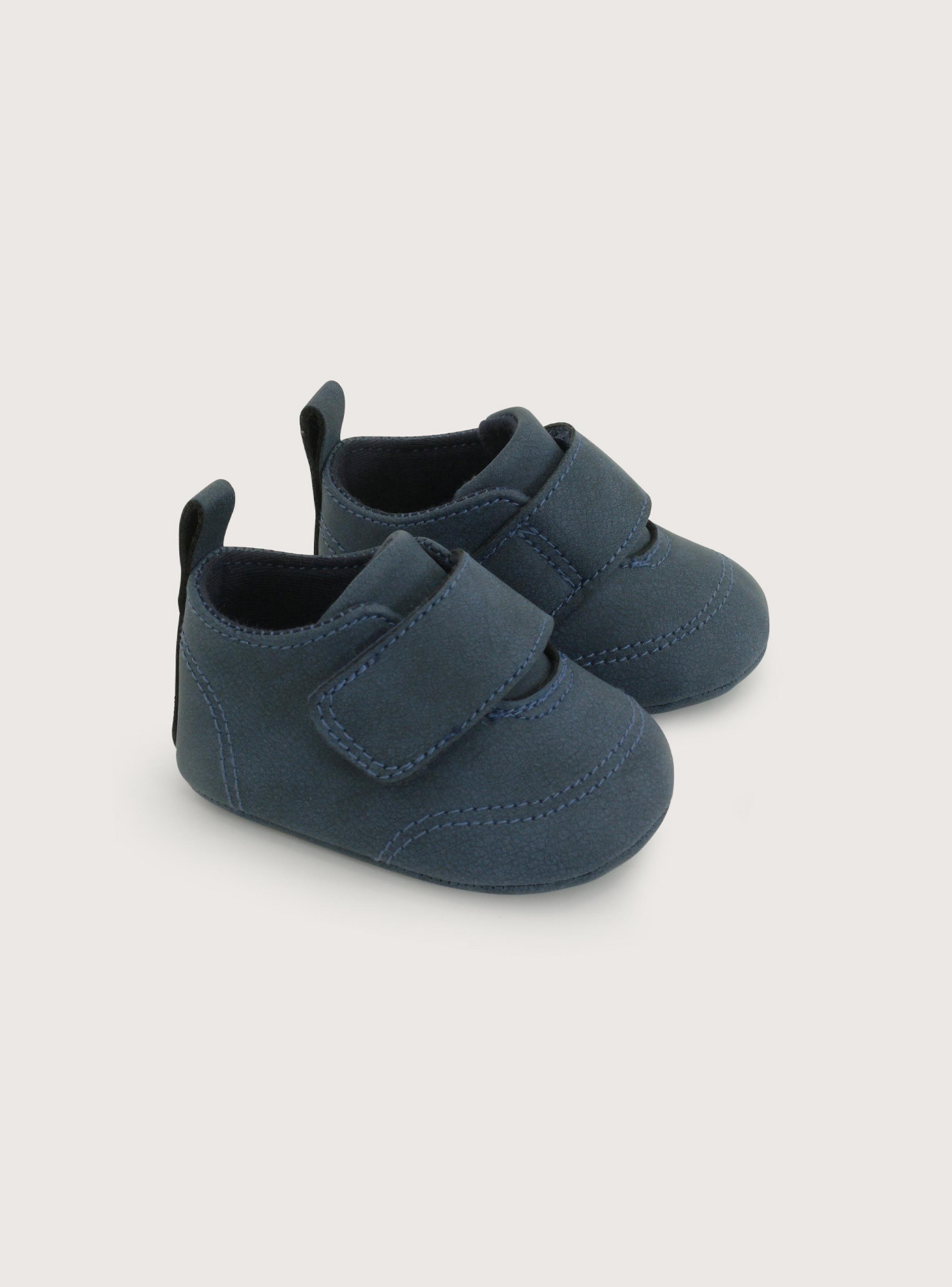 Zapatilla Velcro Para Niño Azul-0