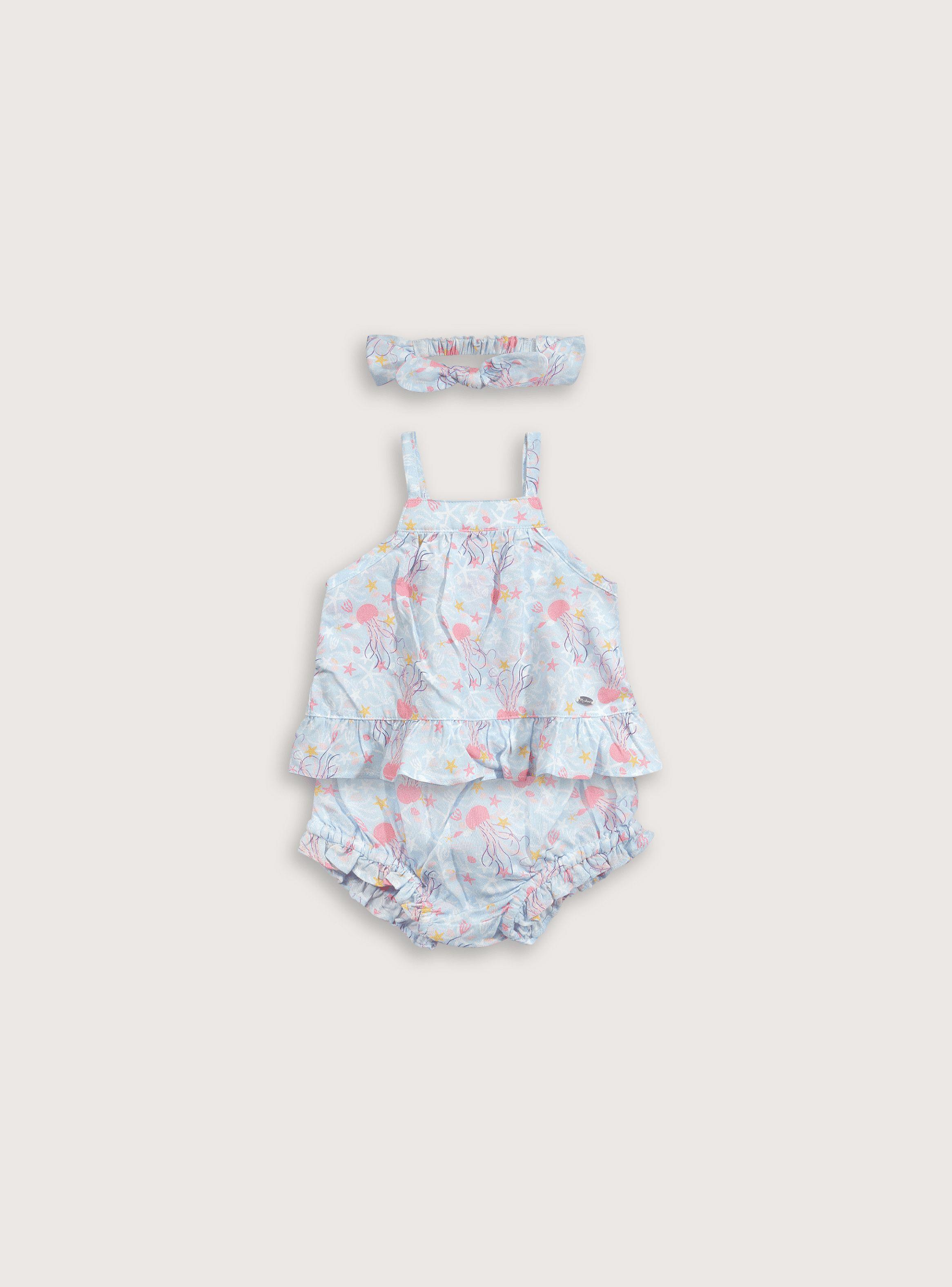 Conjunto Niña Celeste 39496 Opaline-0