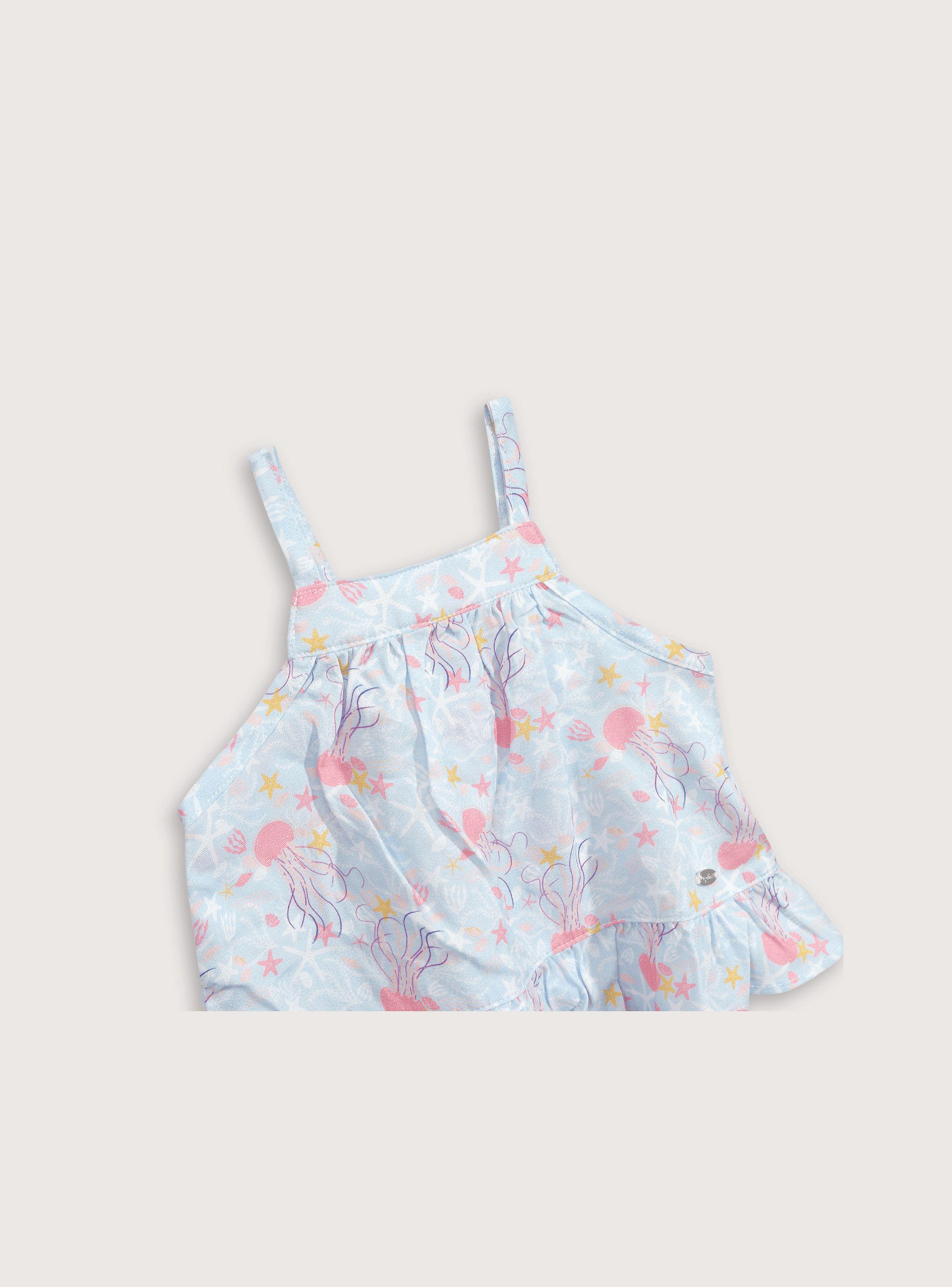 Conjunto Niña Celeste 39496 Opaline-4