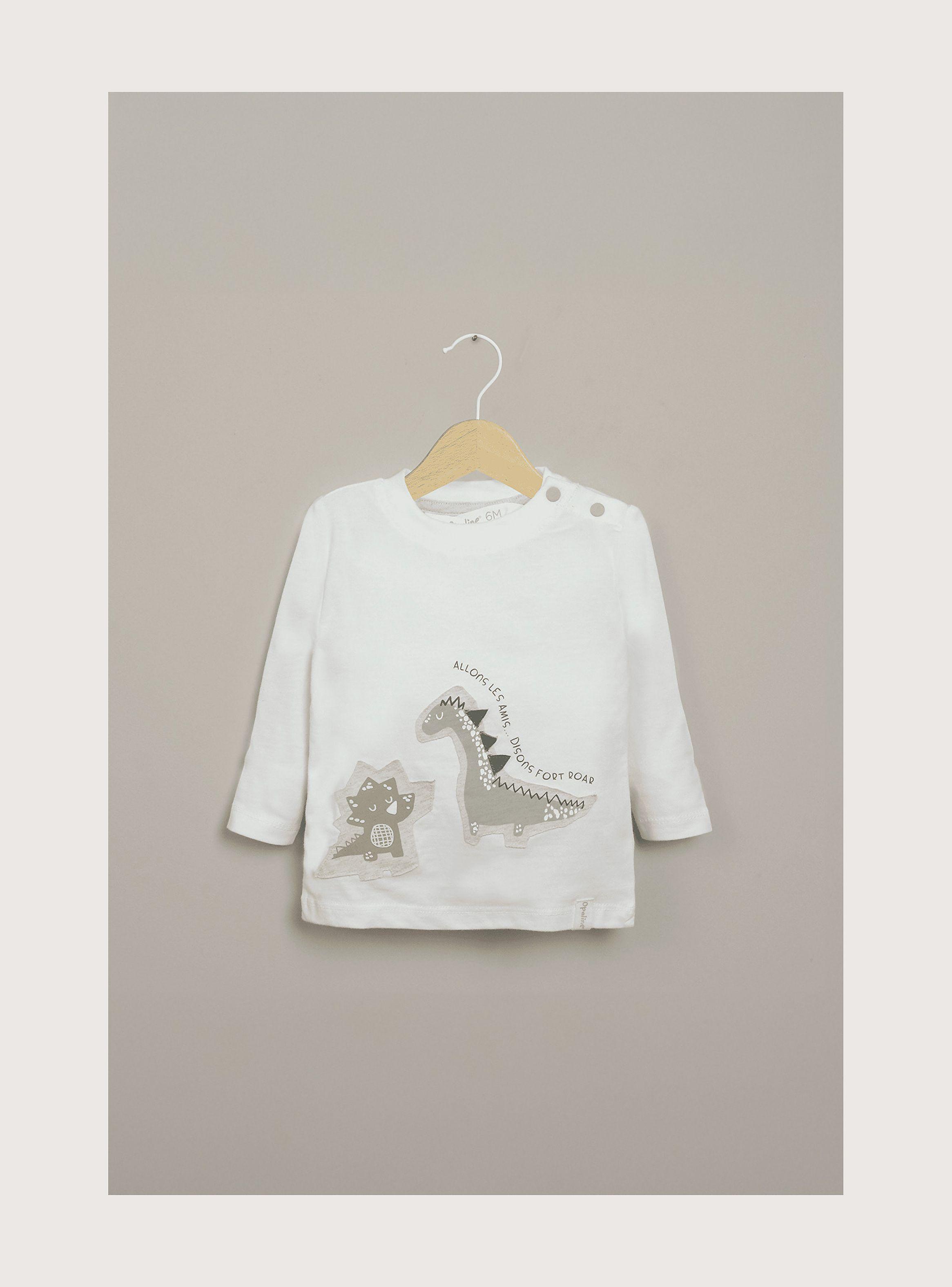 Polera Niño Blanco 40595 Opaline-0