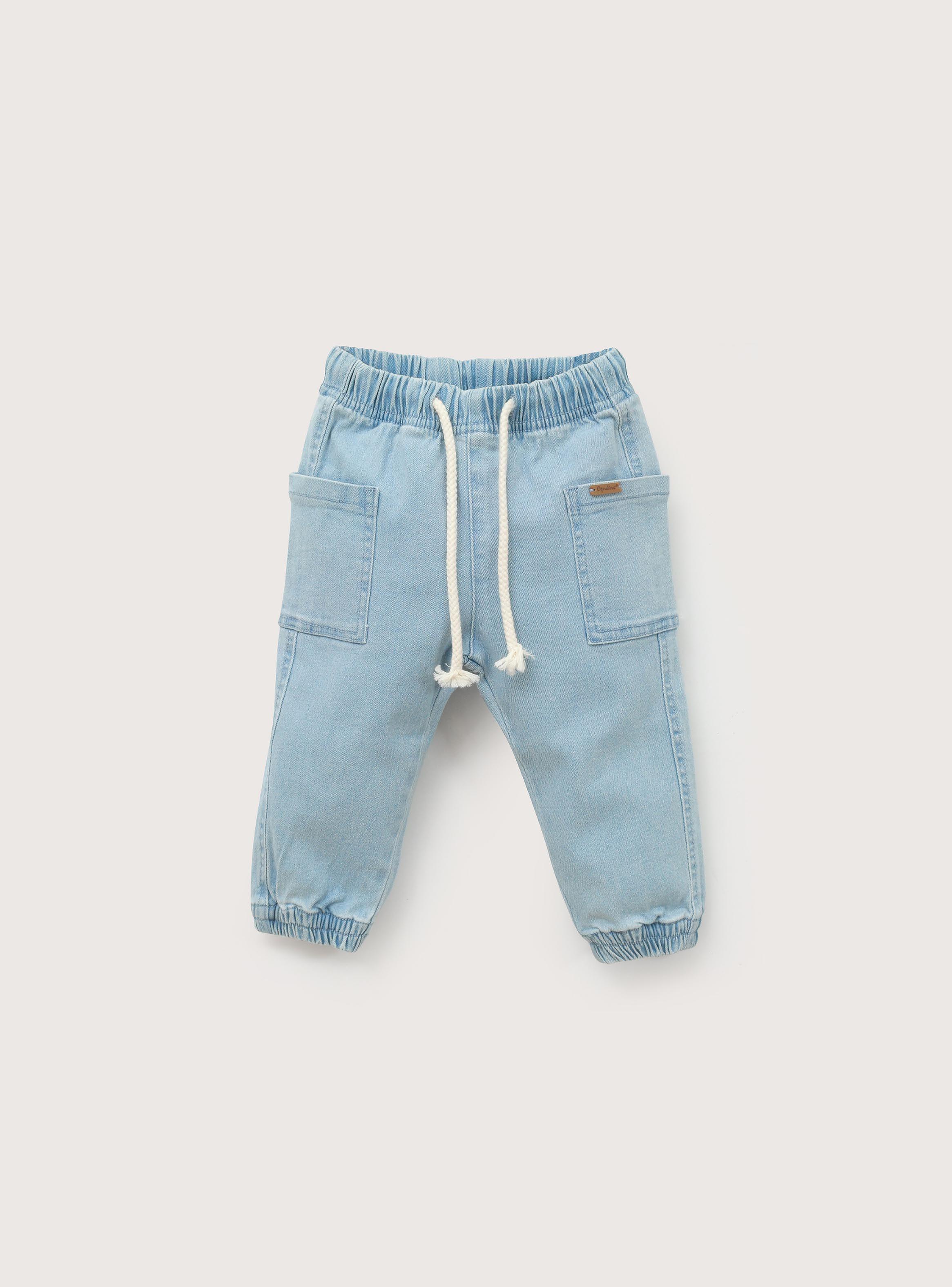 Jeans Cargo Infant Niño Denim-0