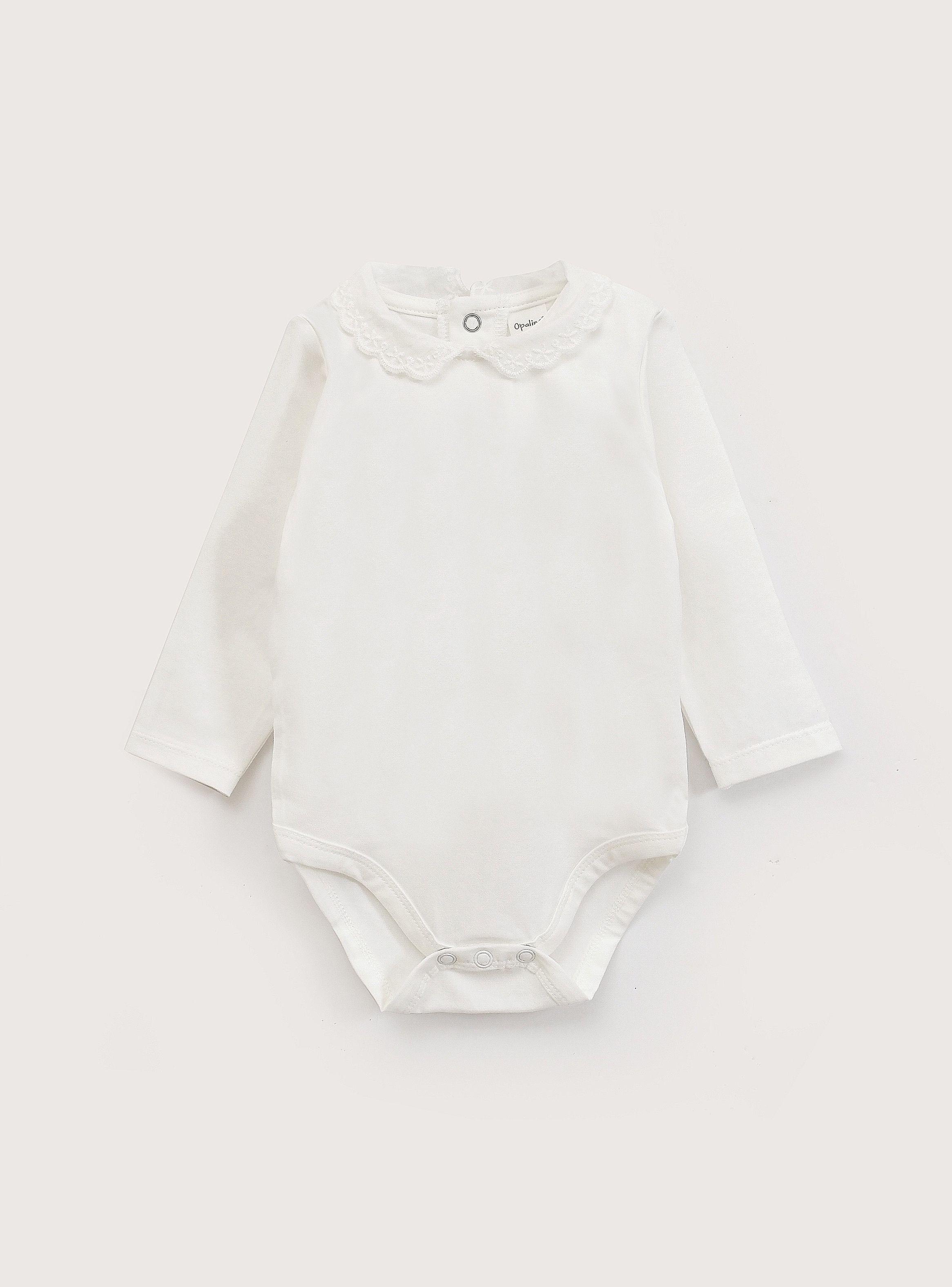Body Bebe Niña Blanco-1