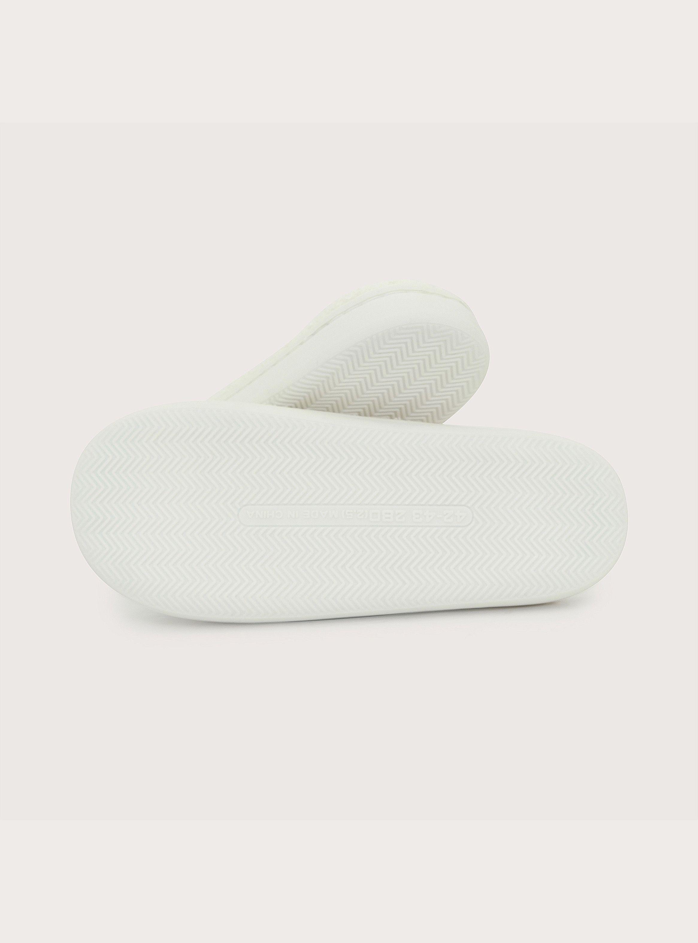 Pantufla Blanca Mujer-2