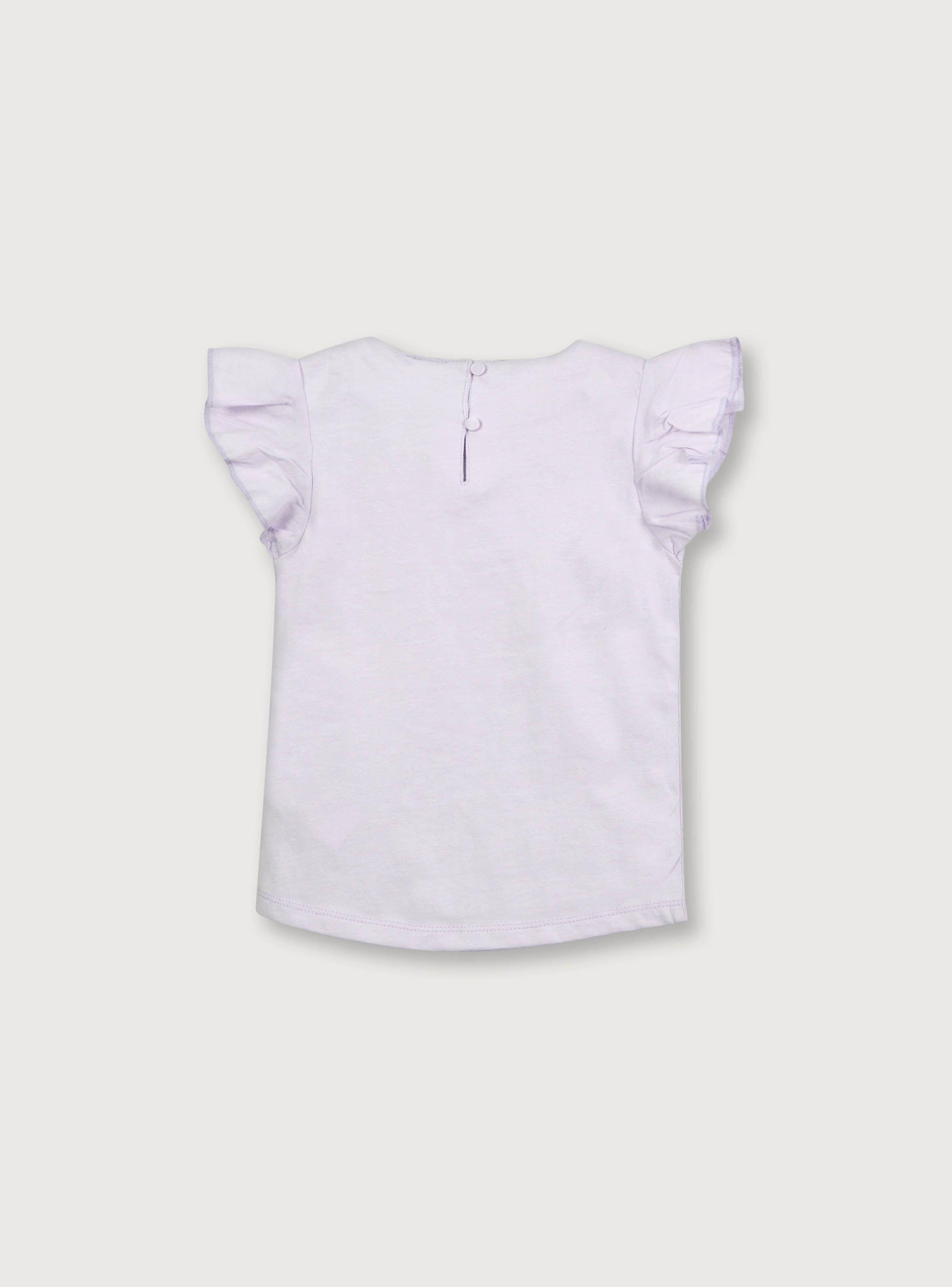 Polera De Niña Manga Alita Lila (6M A 4A) Opaline-1