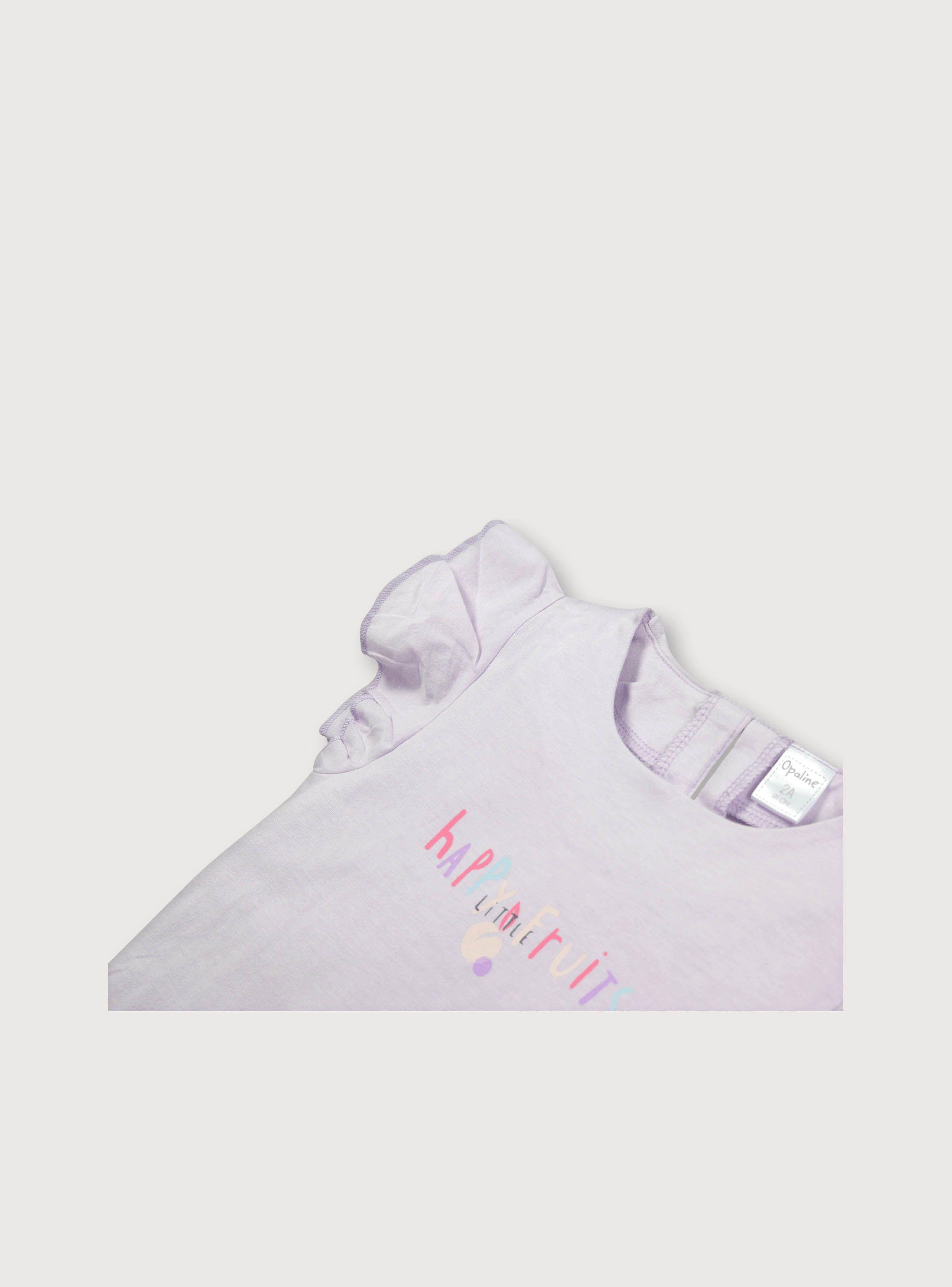 Polera De Niña Manga Alita Lila (6M A 4A) Opaline-2