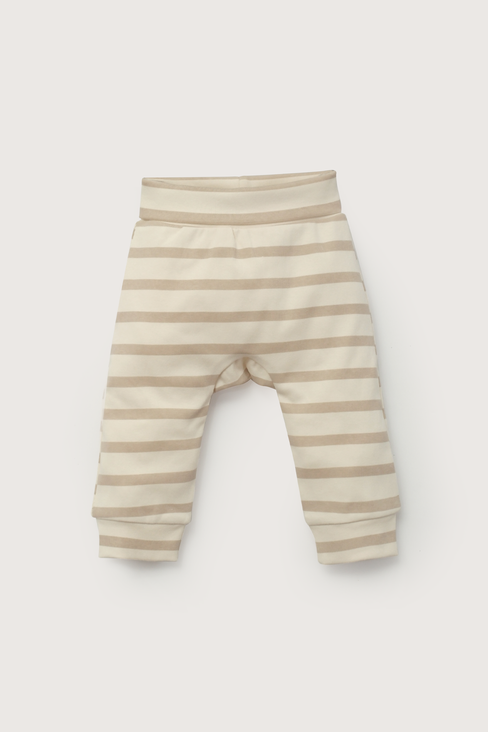 Conjunto 3 piezas bodies y pantalón beige de bebé unisex-4