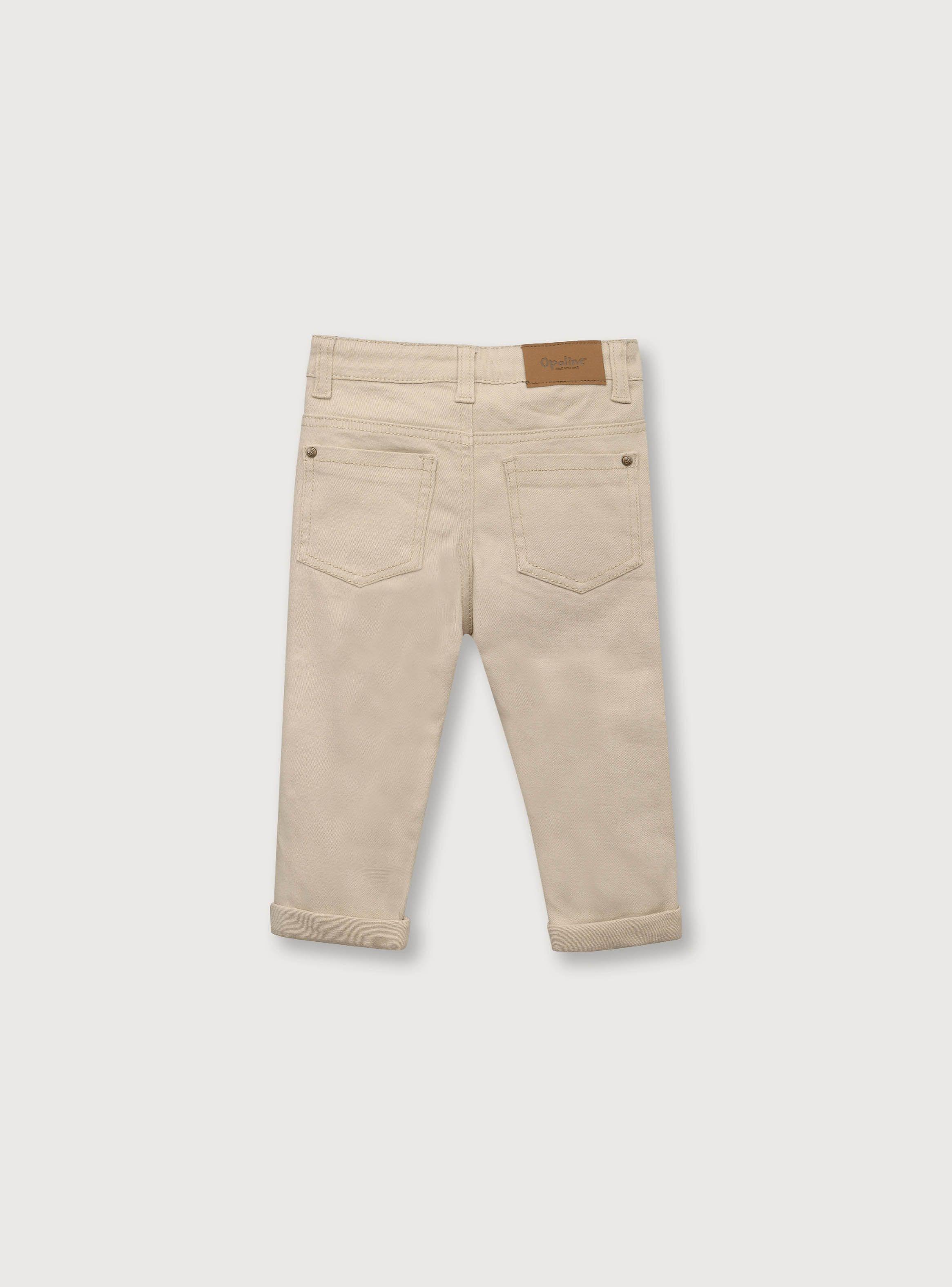 Pantalón De Niño Esencial Beige (6M A 4A) Opaline-1