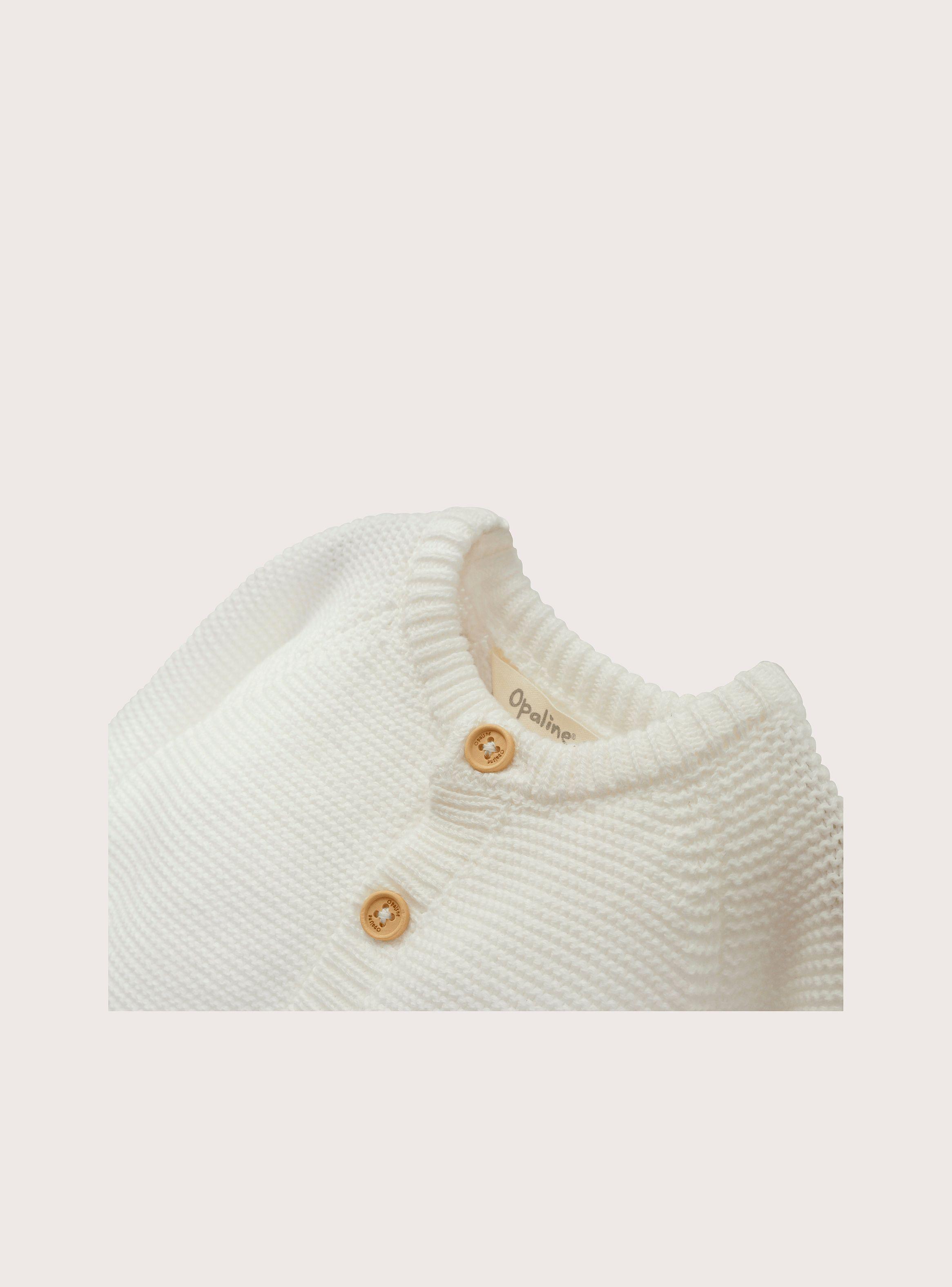 Chaleco Niñas y Niños Blanco 40102 Opaline-3
