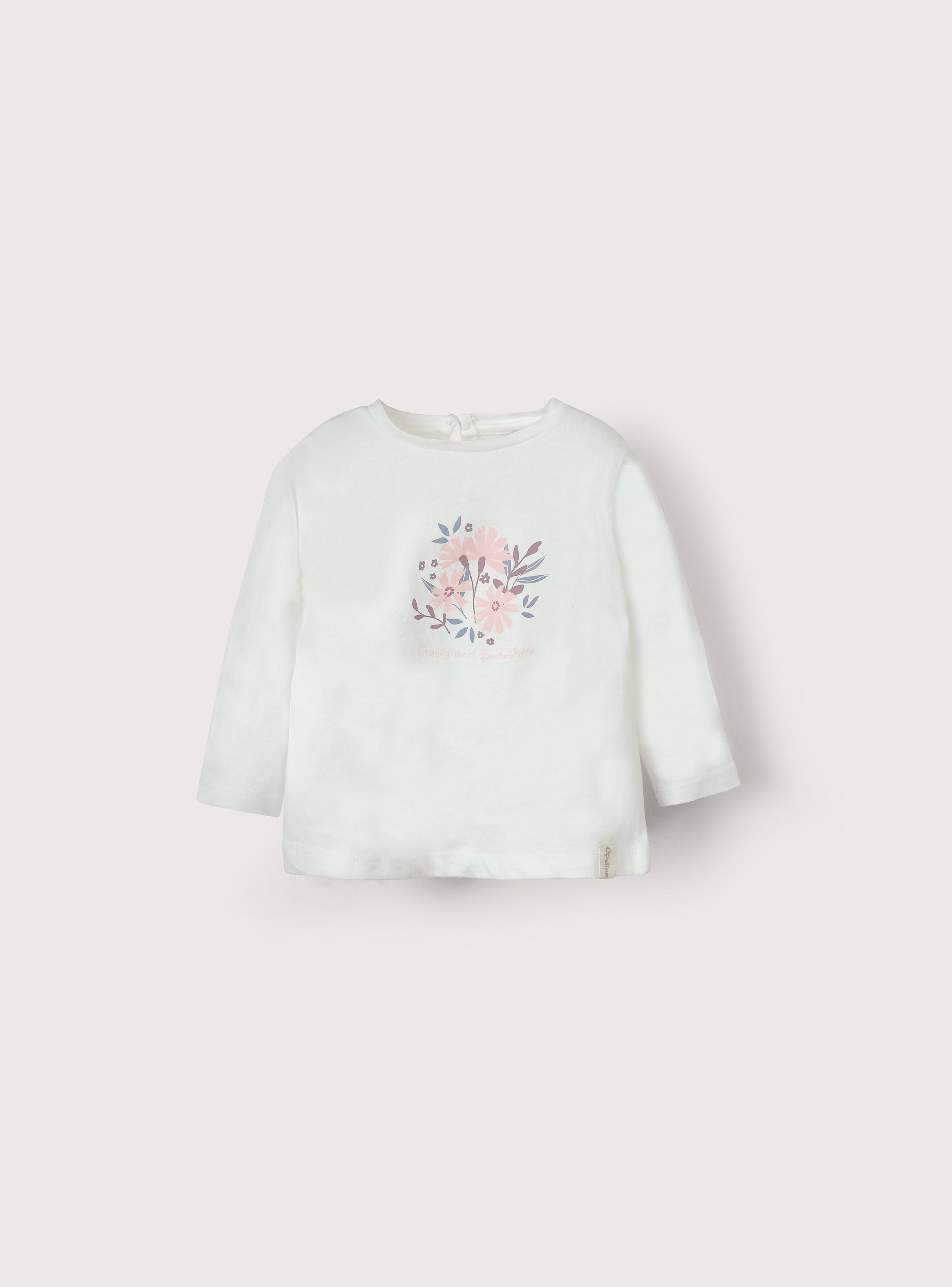Polera Niña Blanco 39933 Opaline-0