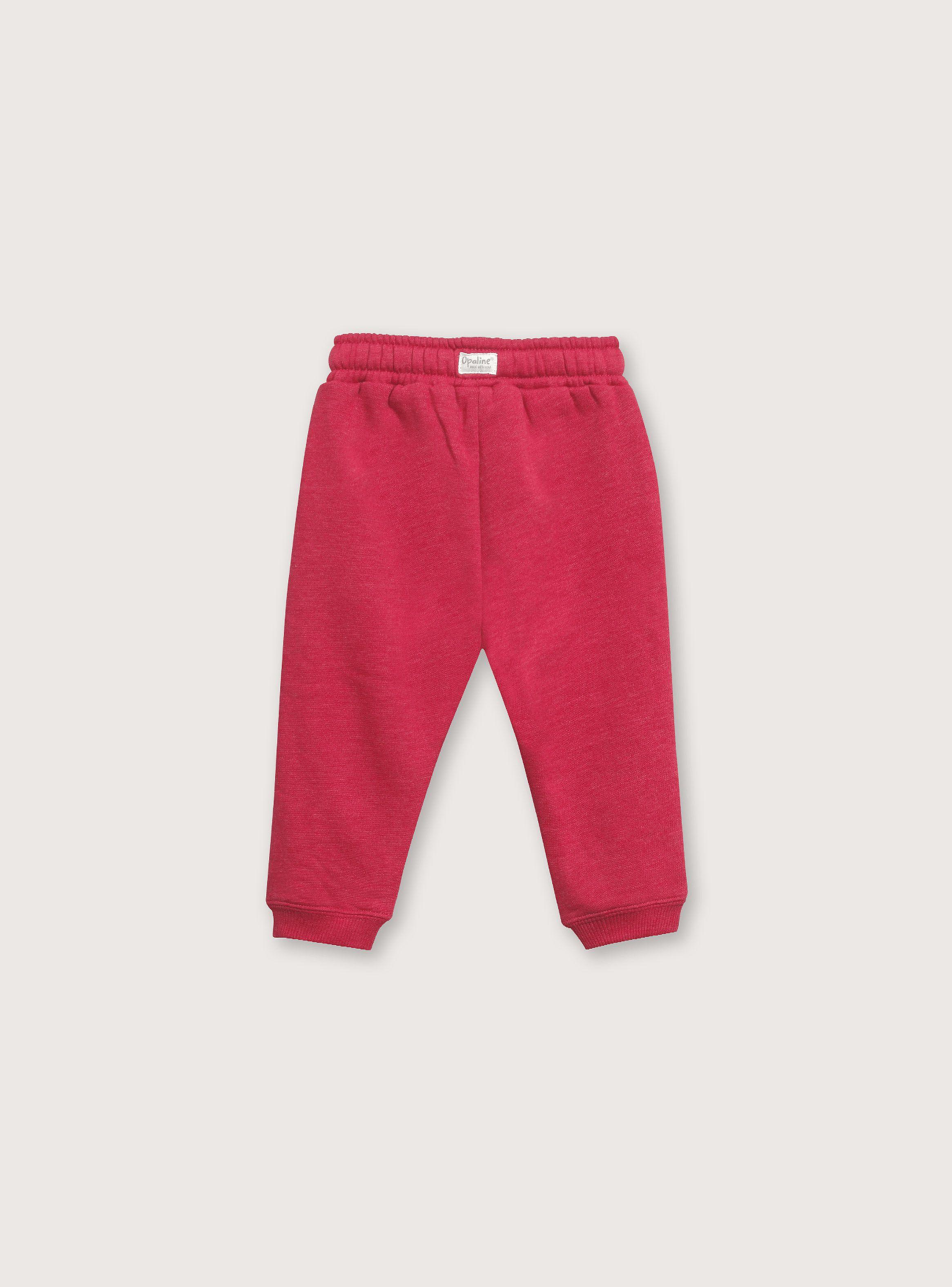 Pantalon Buzo Niña Guinda 38387 OPALINE-1