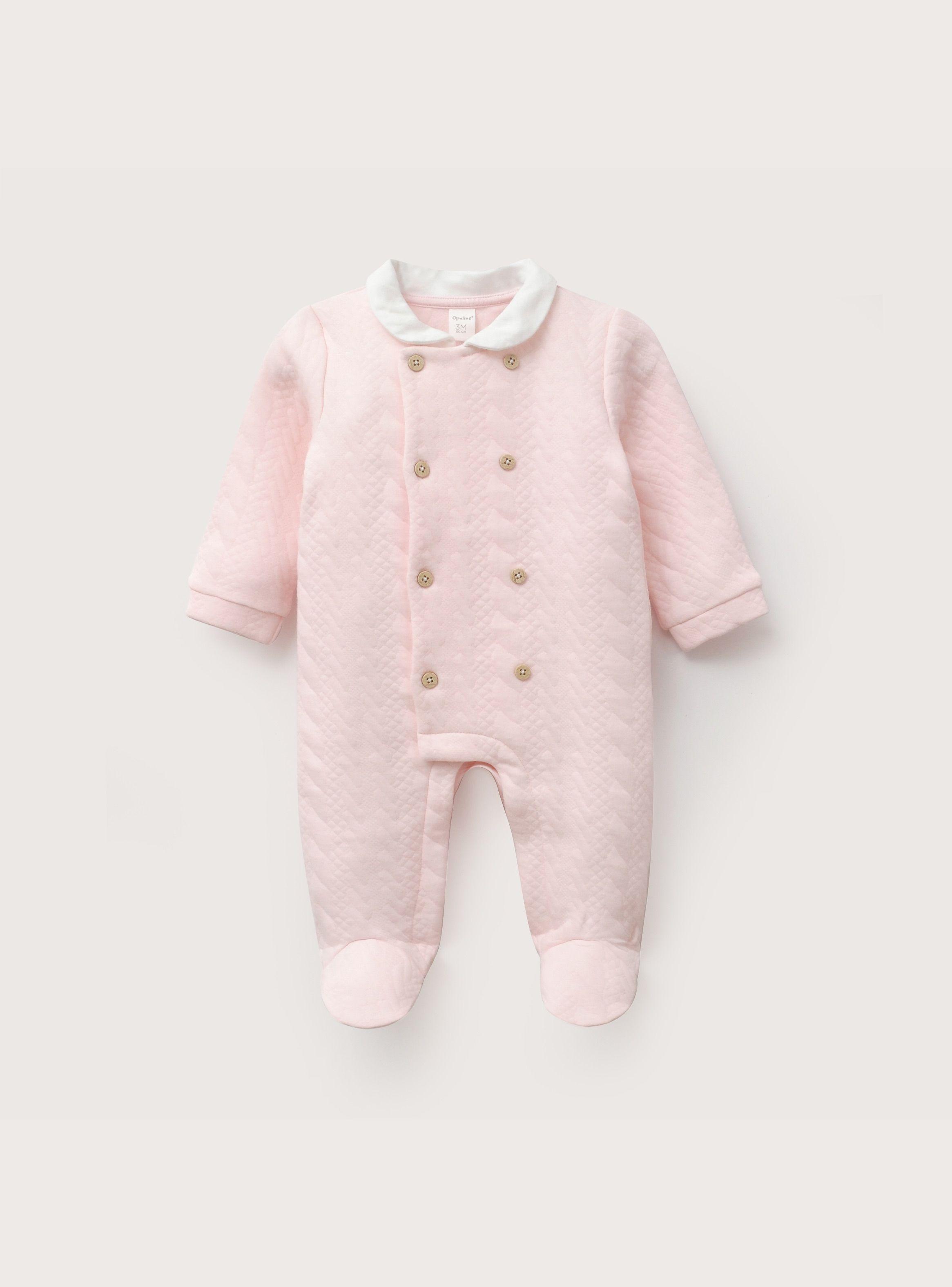 Osito Quilted Rosa Viejo Bebe Niña-1