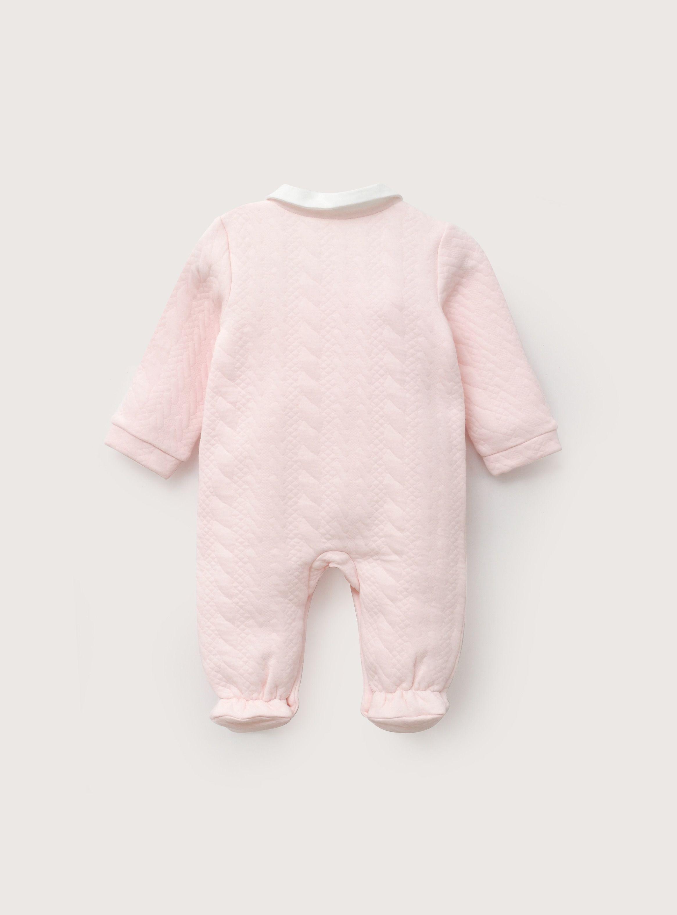 Osito Quilted Rosa Viejo Bebe Niña-2