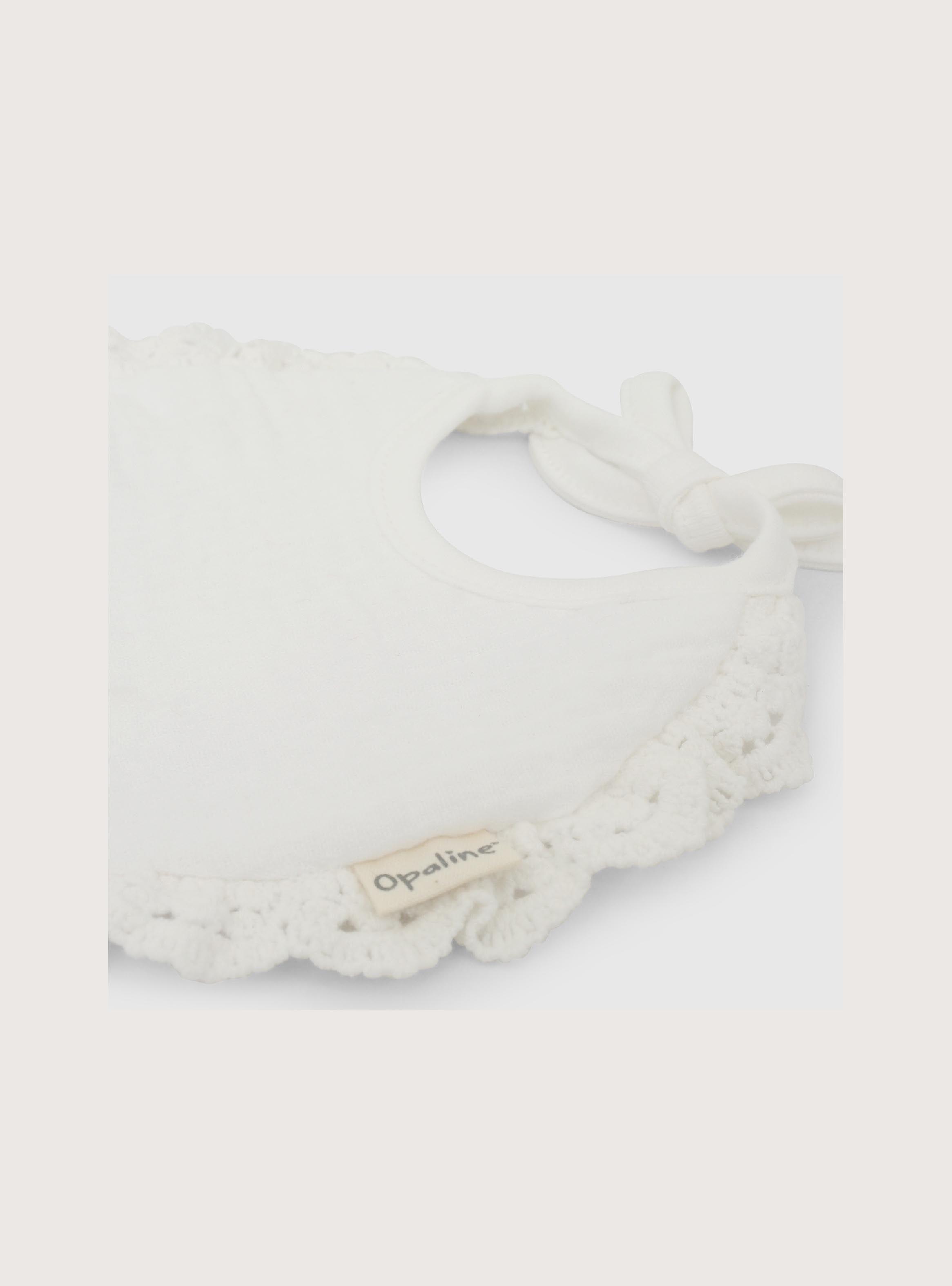 Babero Ceremonia Bebe Con Encaje Opaline-2