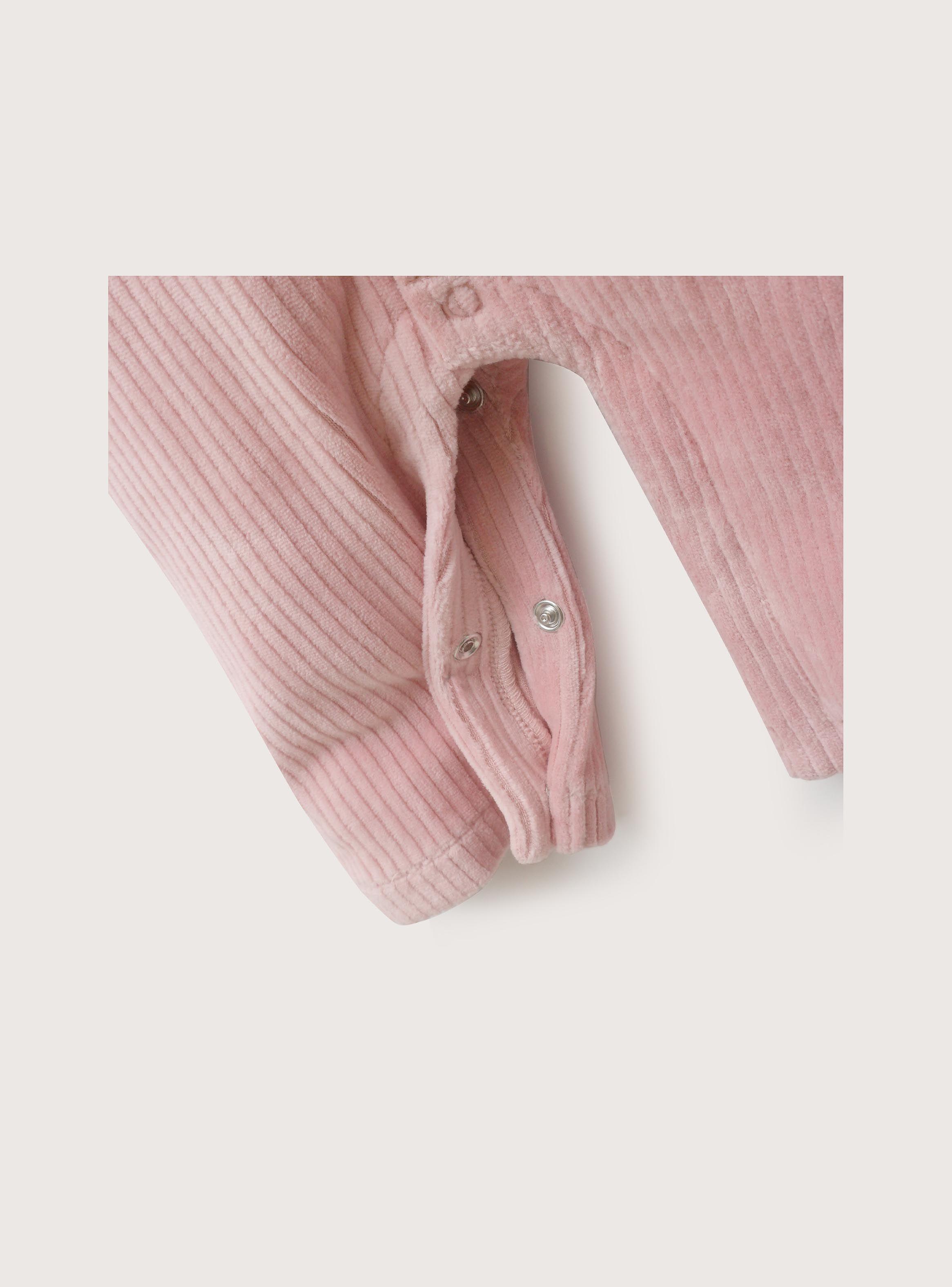 Conjunto Jardinera Bebe Niña Rosa Viejo-3