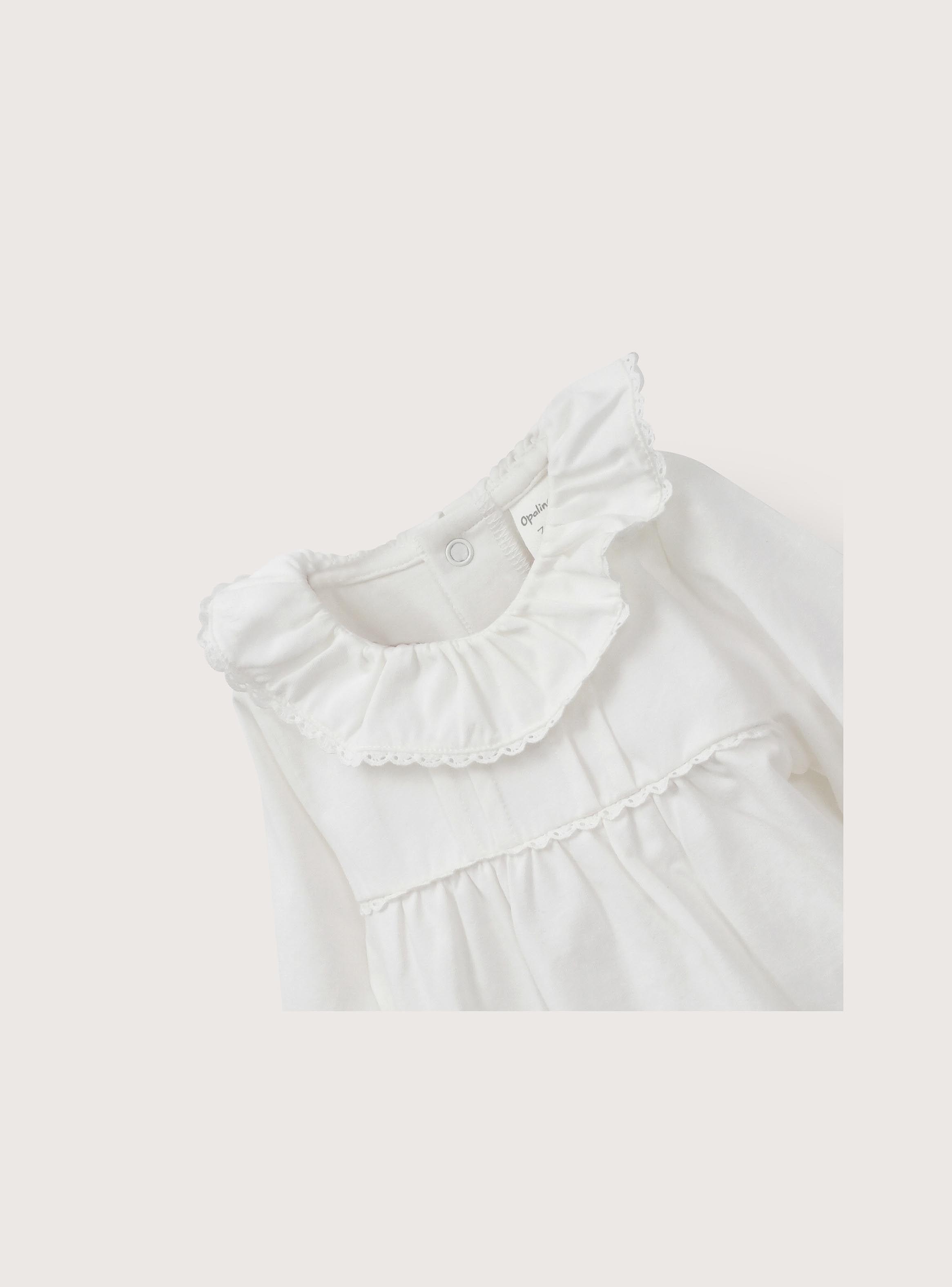 Bombacho Bebe Niña Blanco-2