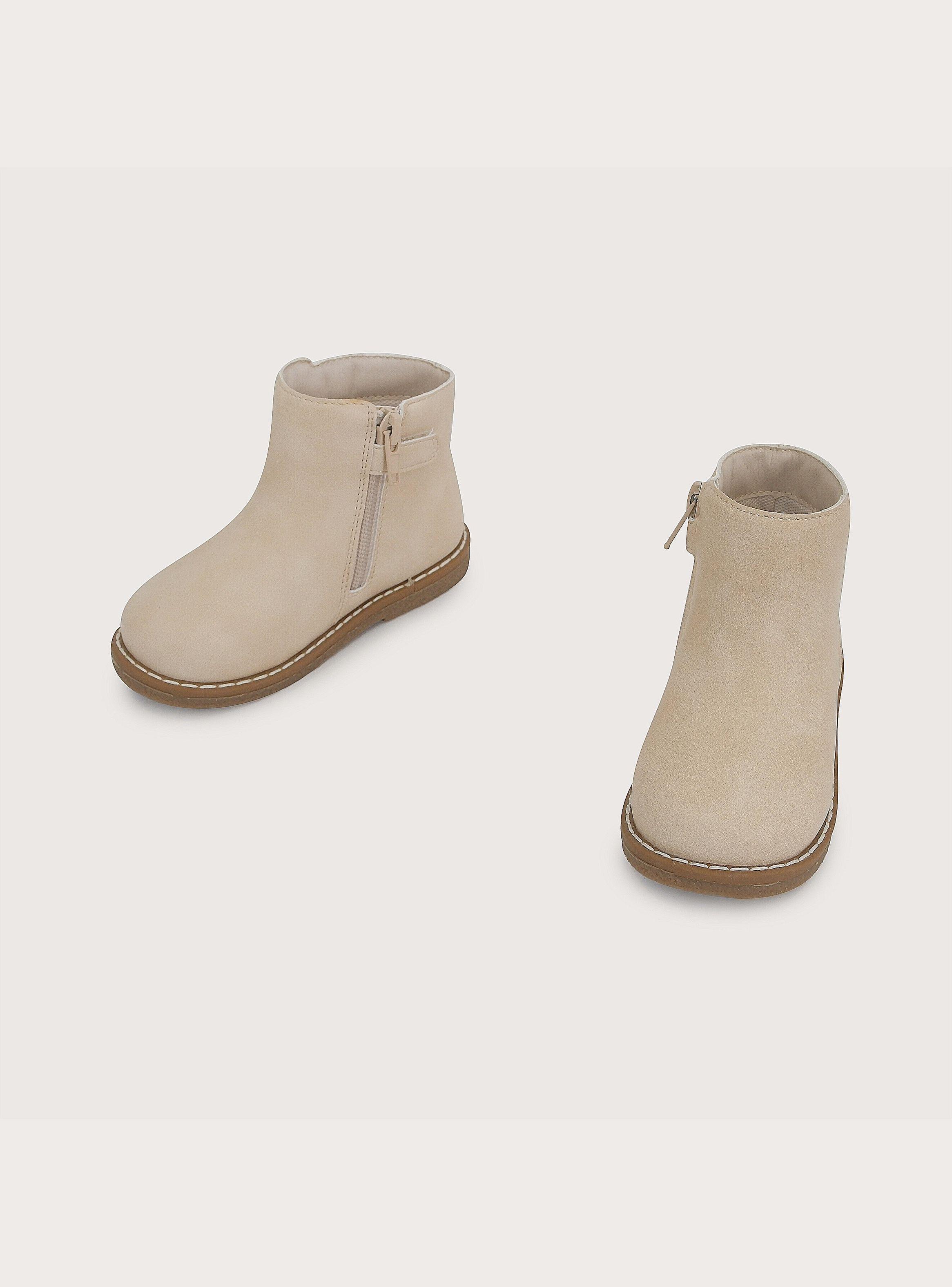 Botín Casual Beige Niña-3