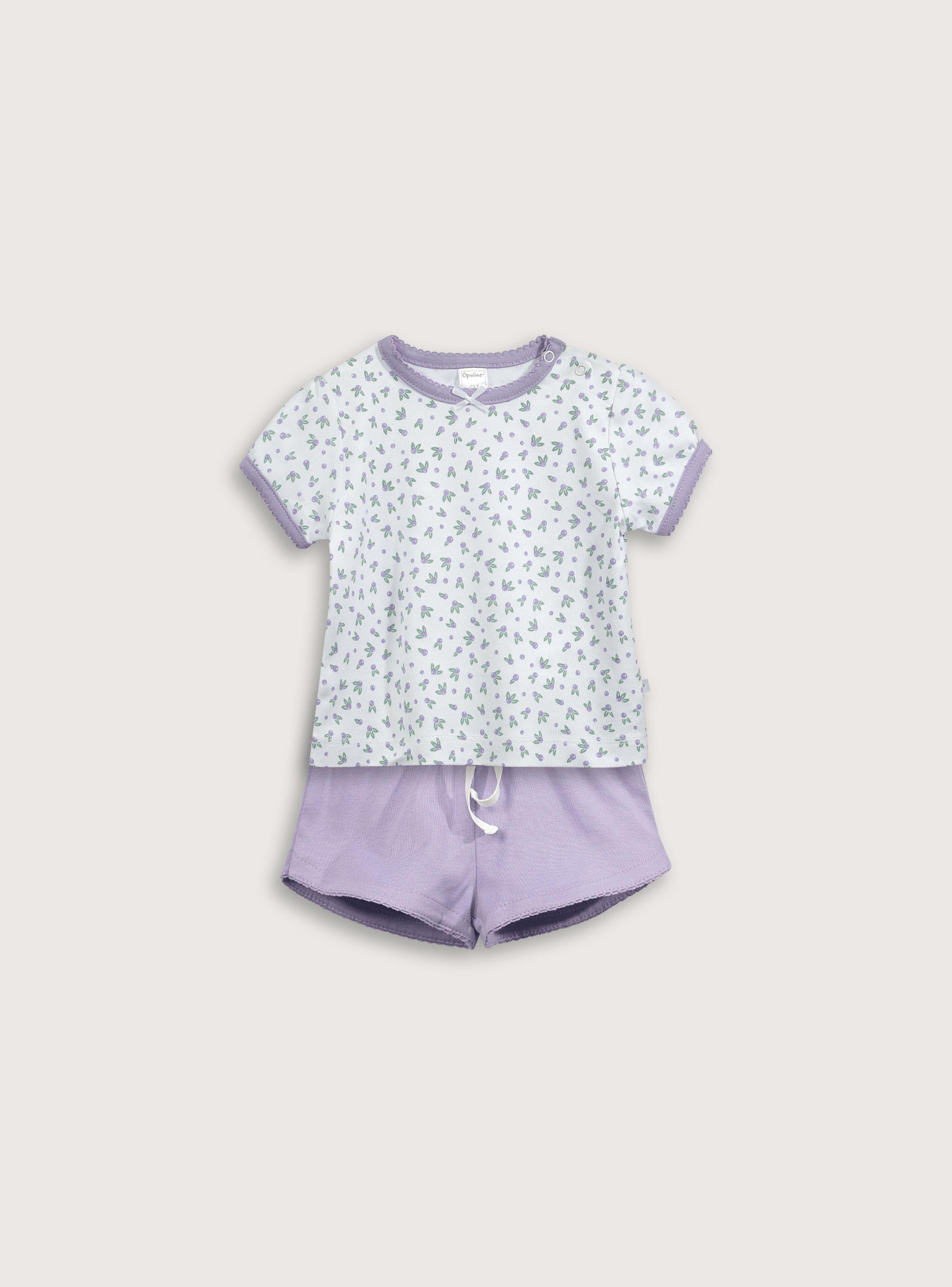 Pijama Niña Lila 39564 Opaline-0