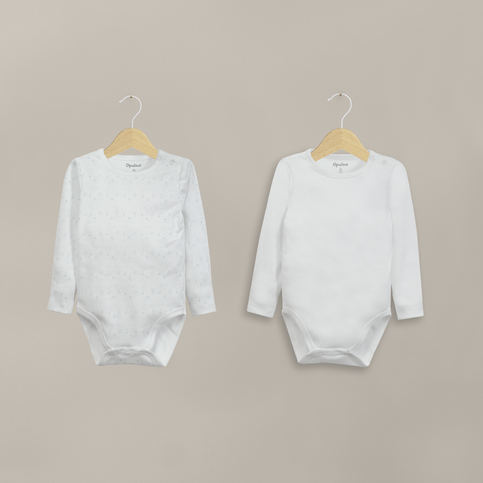 Pack de 2 bodys algodón niño-0