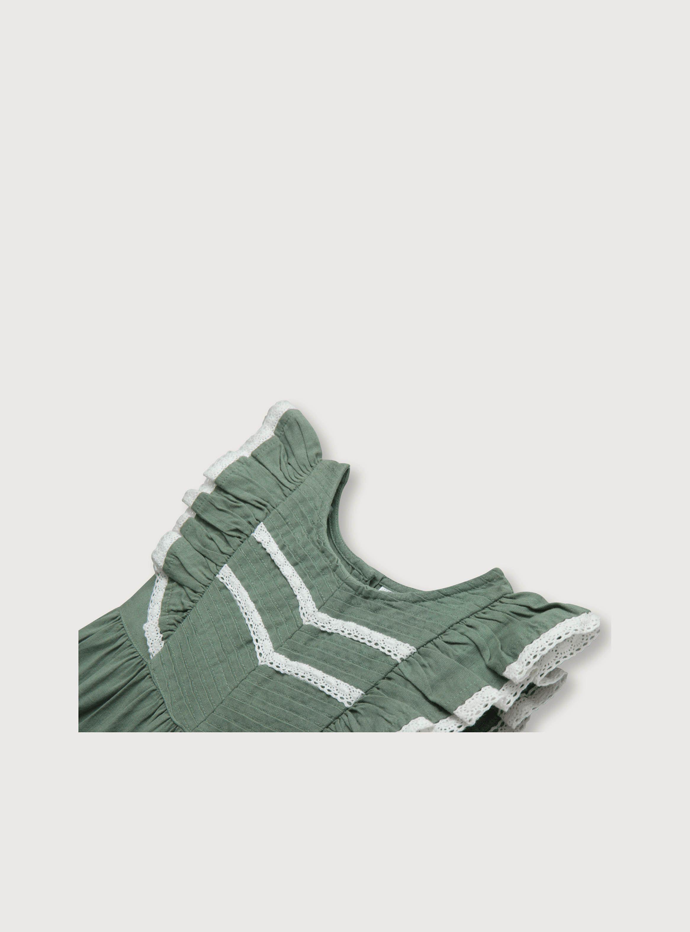 Vestido Niña Verde Olivo (6M A 4A) Opaline-2