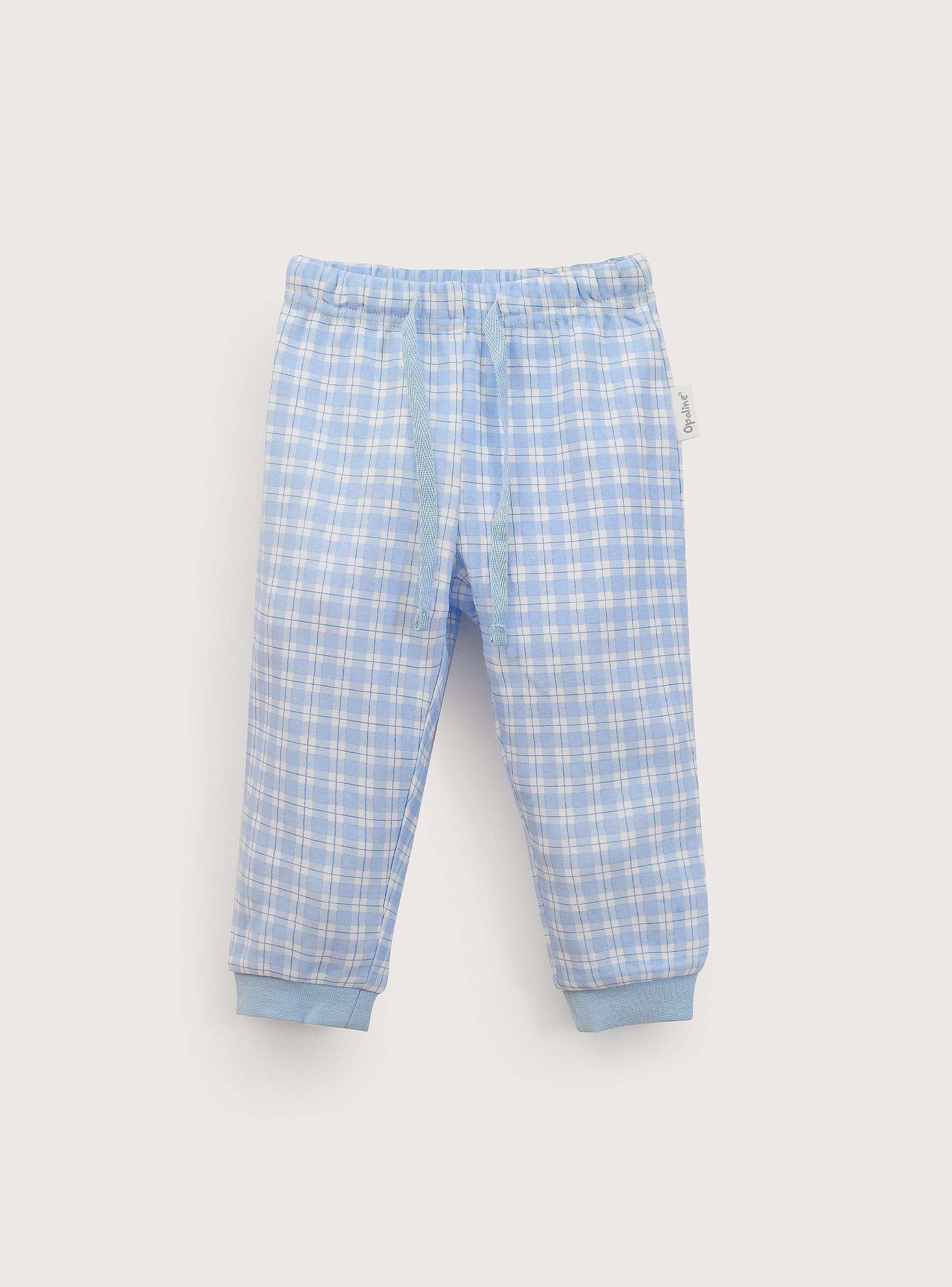 Pijama Conjunto Celeste De Niño-3