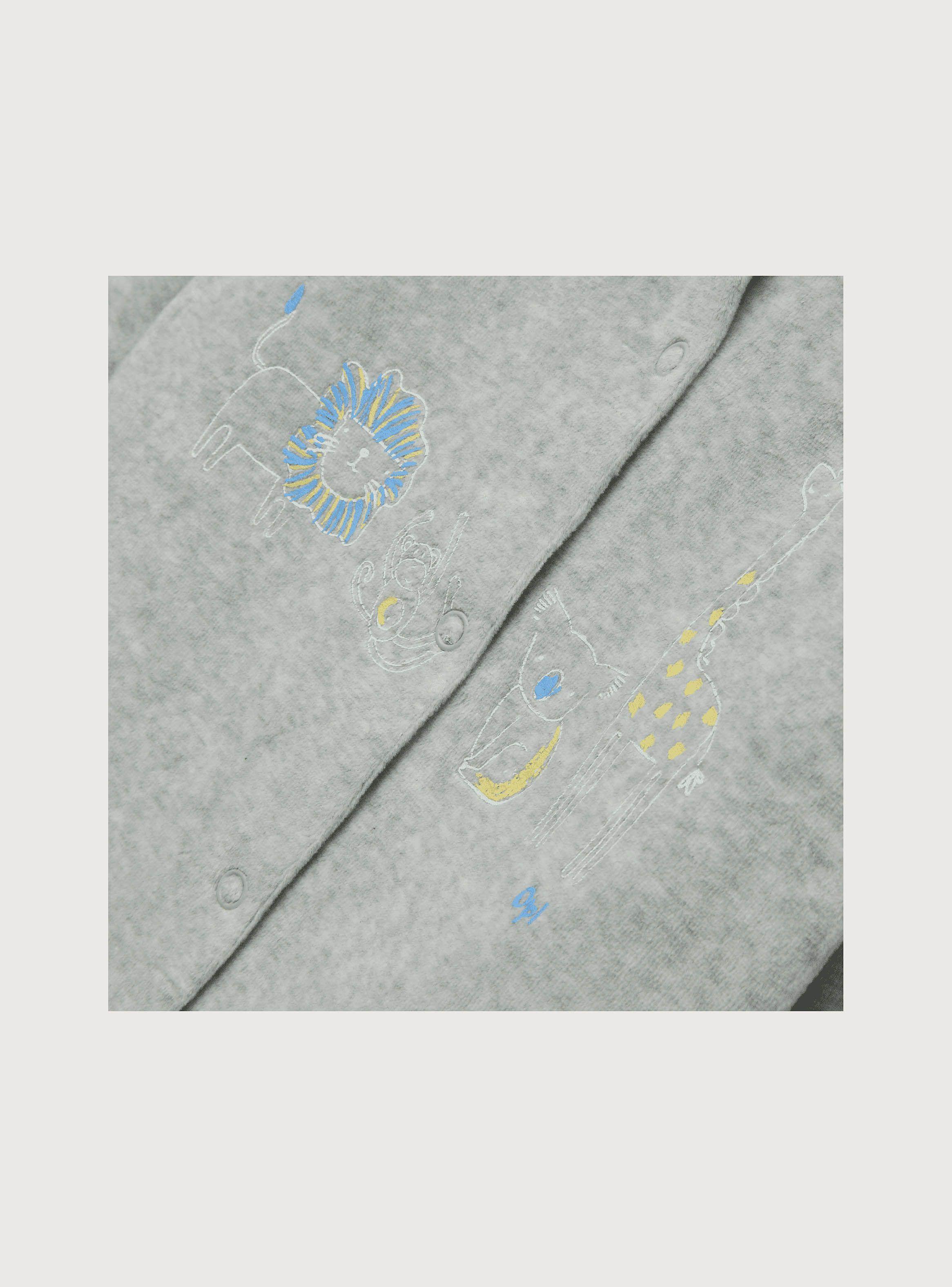 Osito Niño Gris (Pm A 9M) Opaline-2