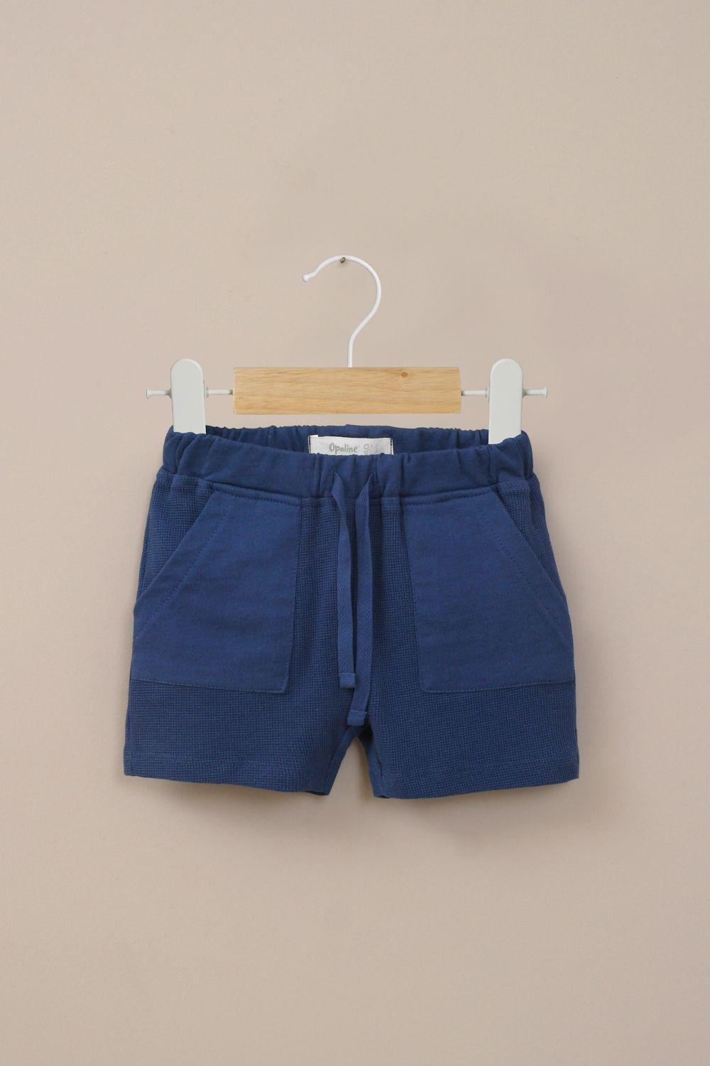 Short azul de niño-0