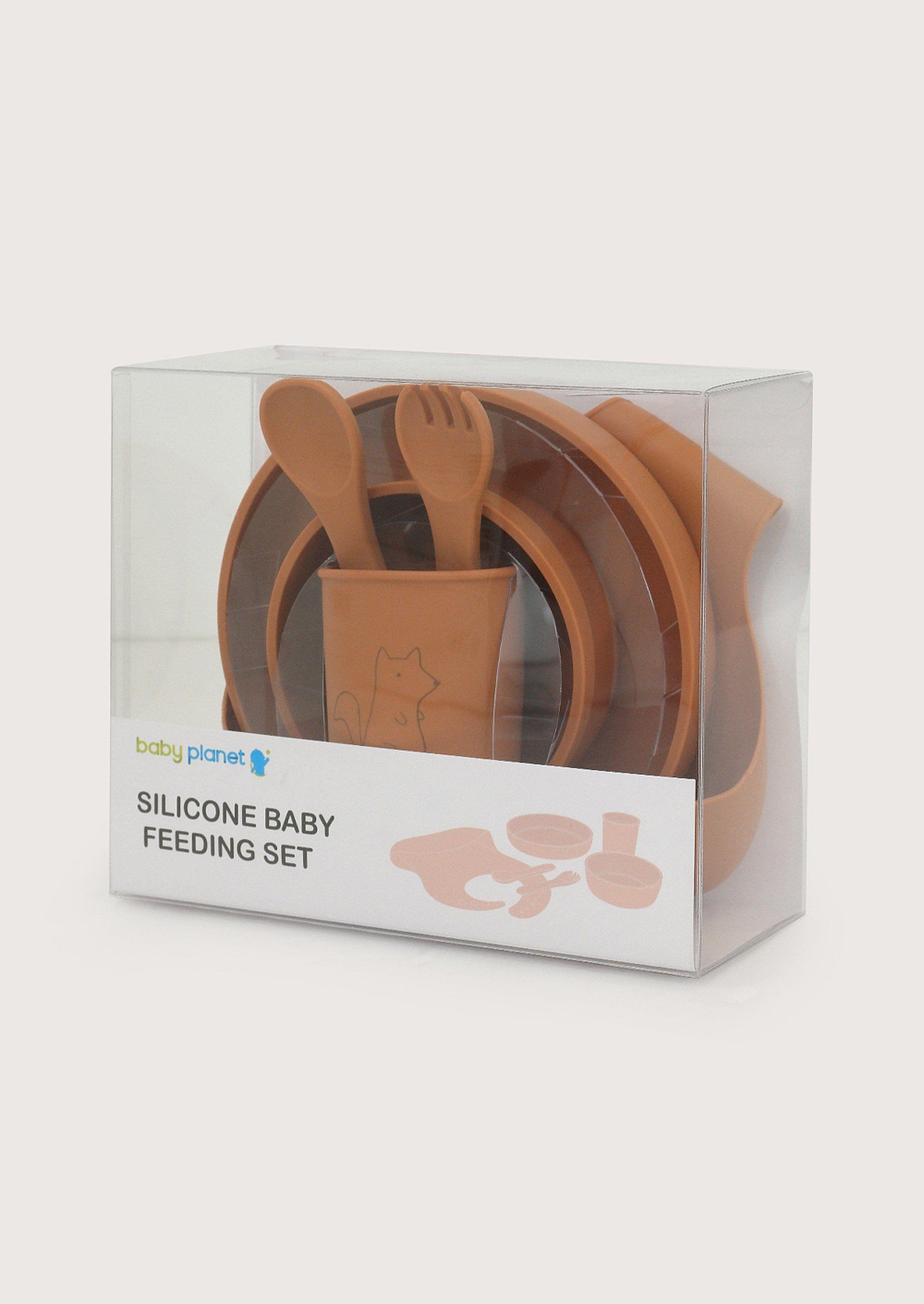 Set alimentación con diseño laser café-2