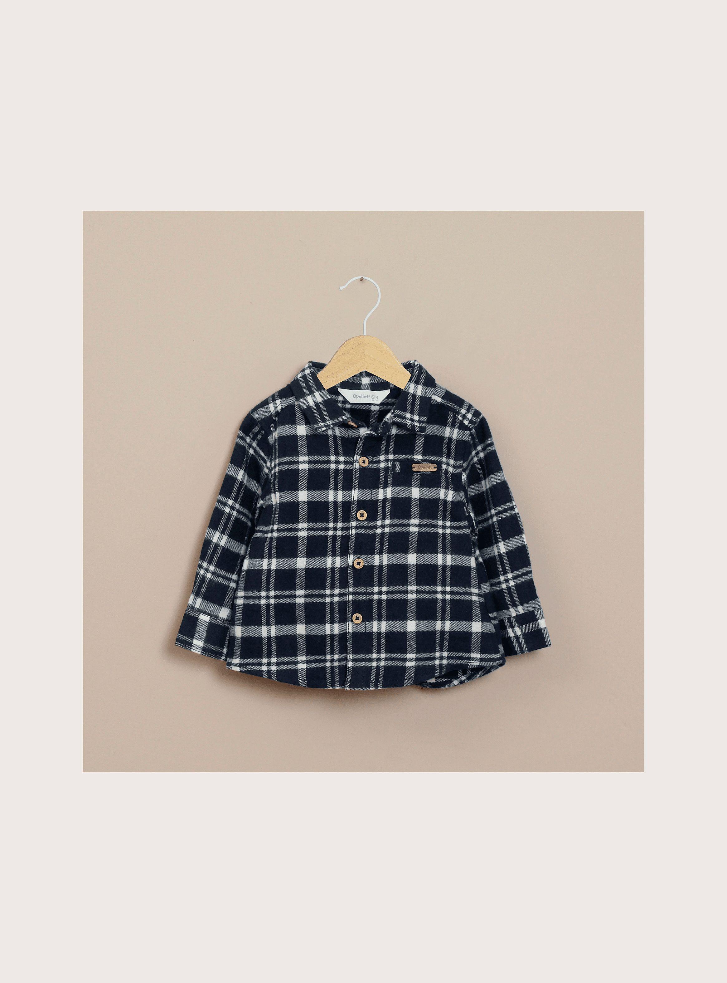 Camisa Niño Azul 40097 Opaline-0