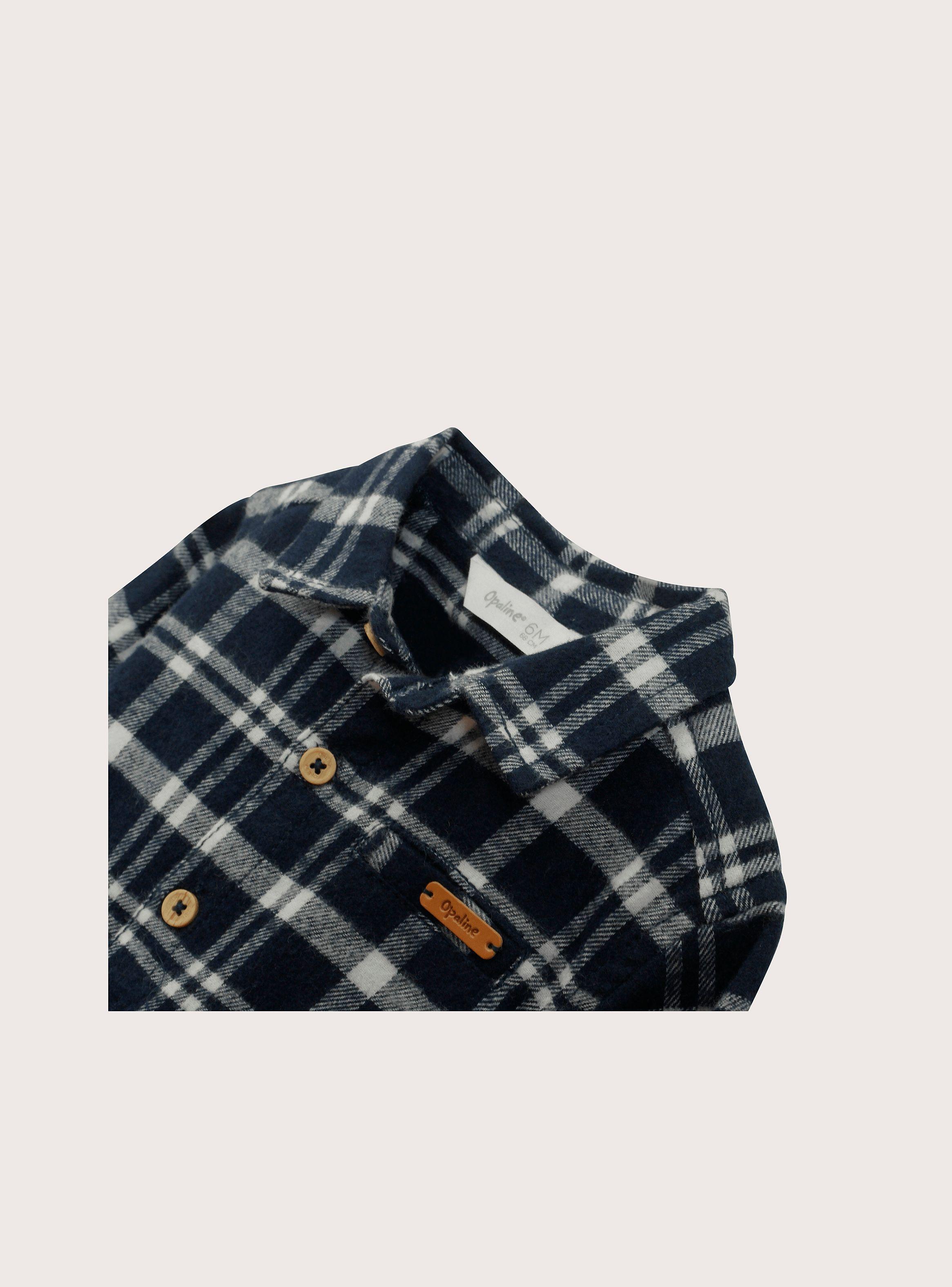 Camisa Niño Azul 40097 Opaline-3