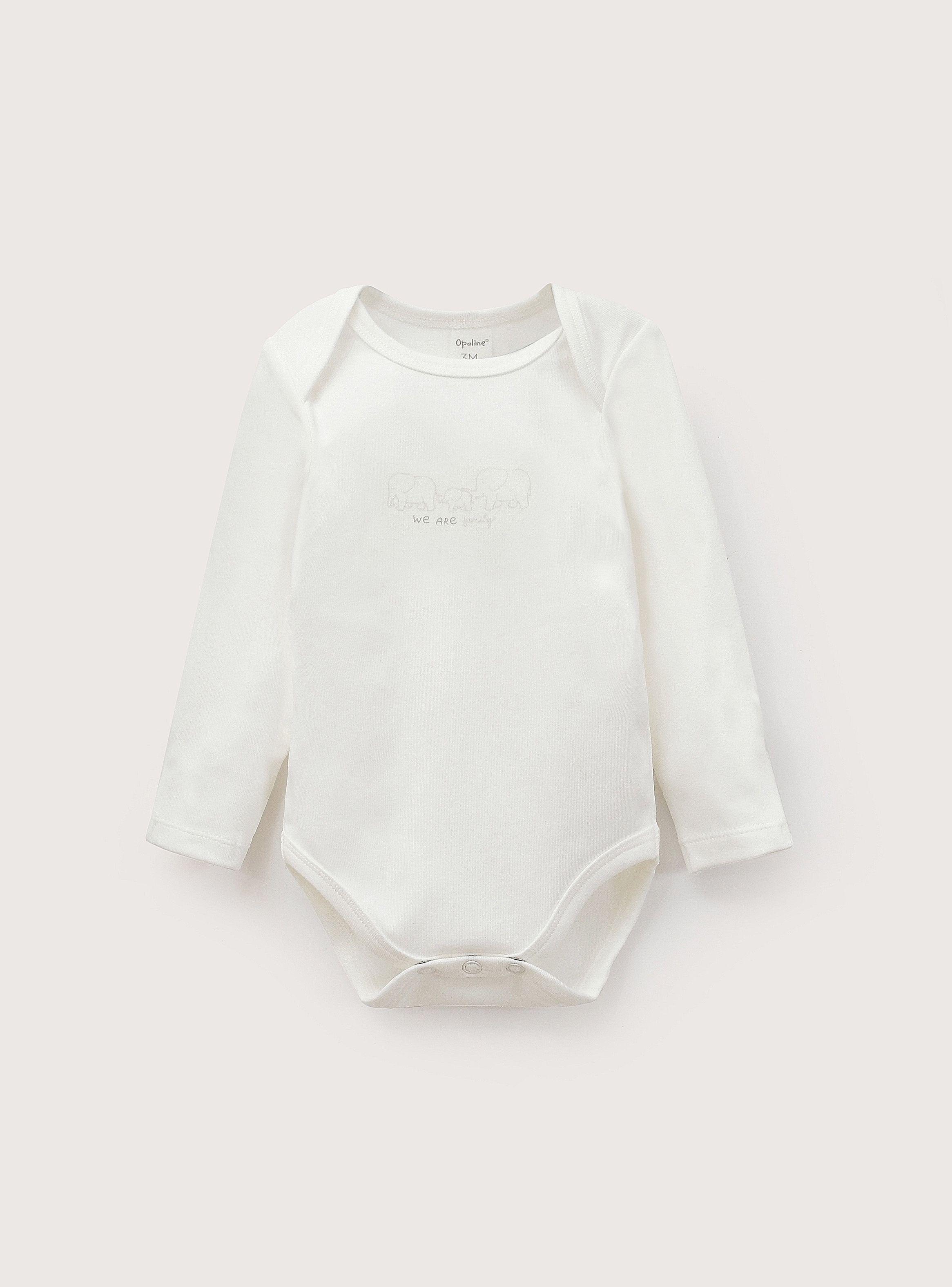 Conjunto Bodies Bebe Unisex Blanco-2