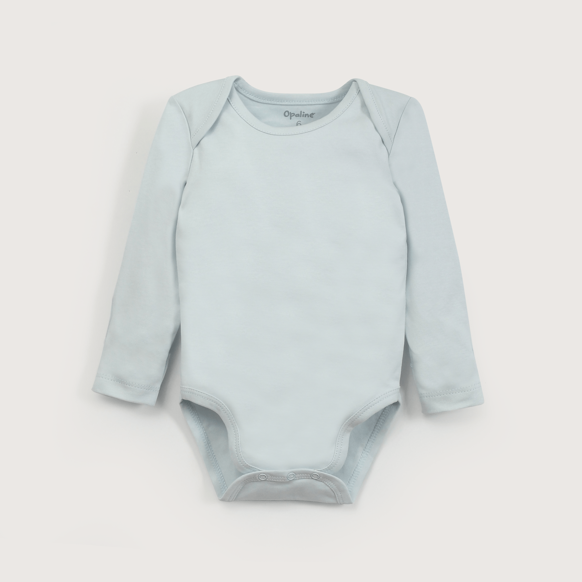 Pack de 2 bodys algodón celeste de niño-2