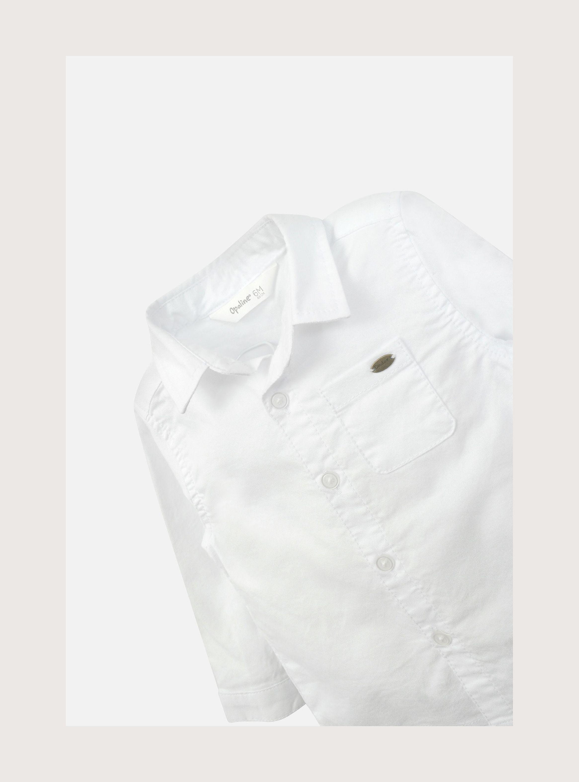 Camisa Niño Blanco 40787 Opaline-3