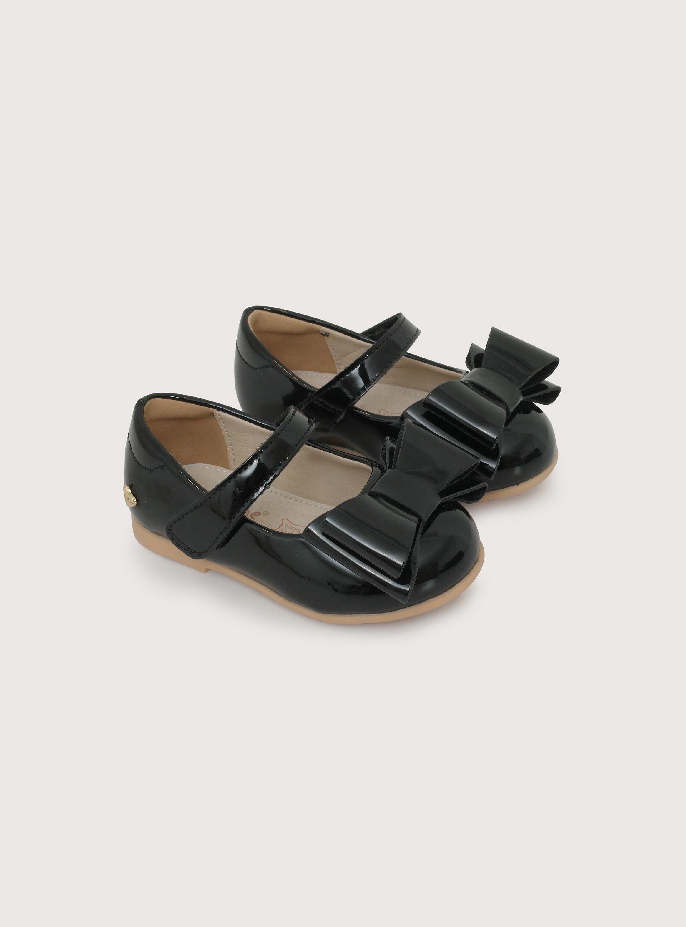 Ballerina Casual Negra Niña-0