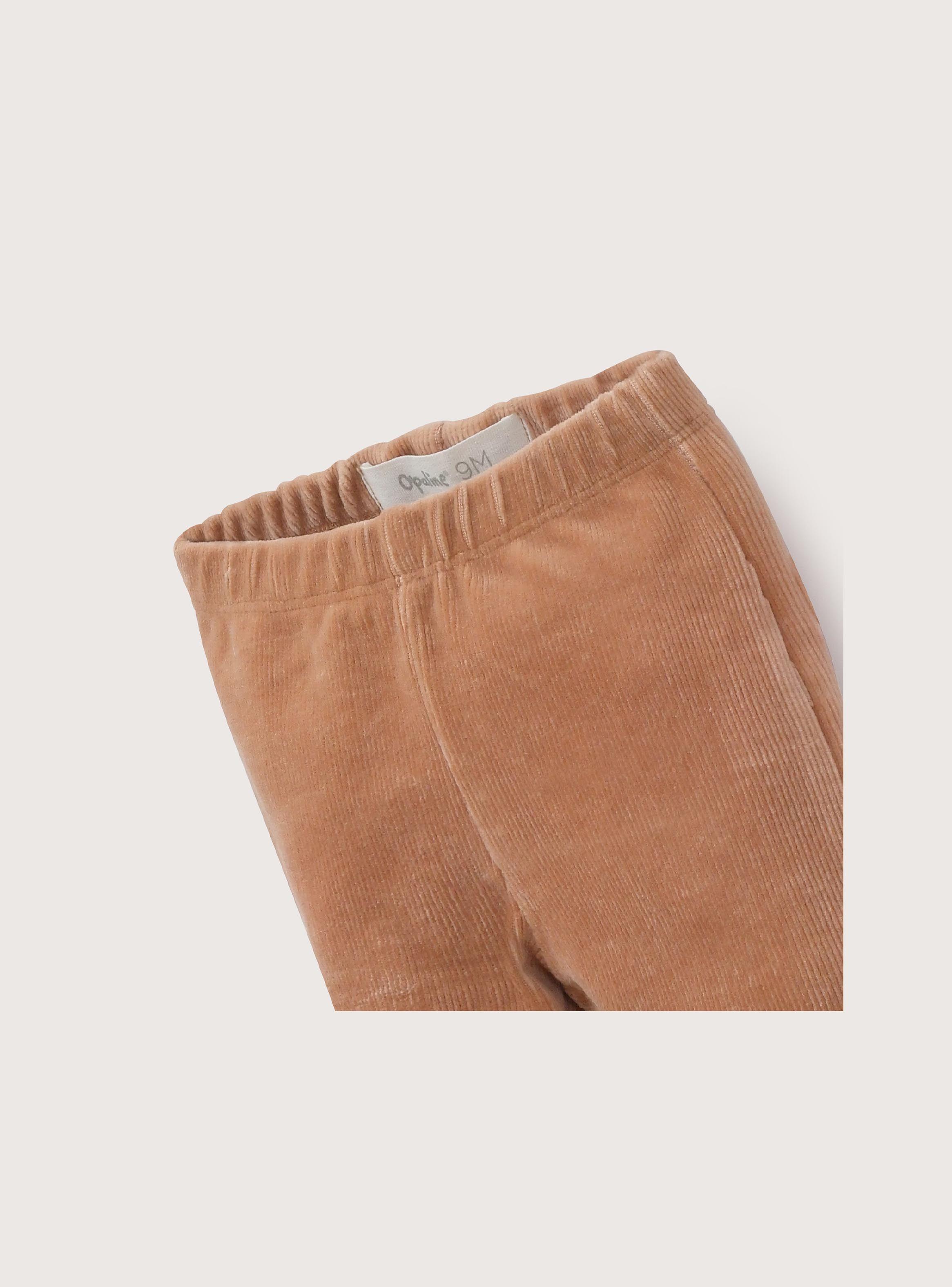 Calza Infant Niña Cafe-2