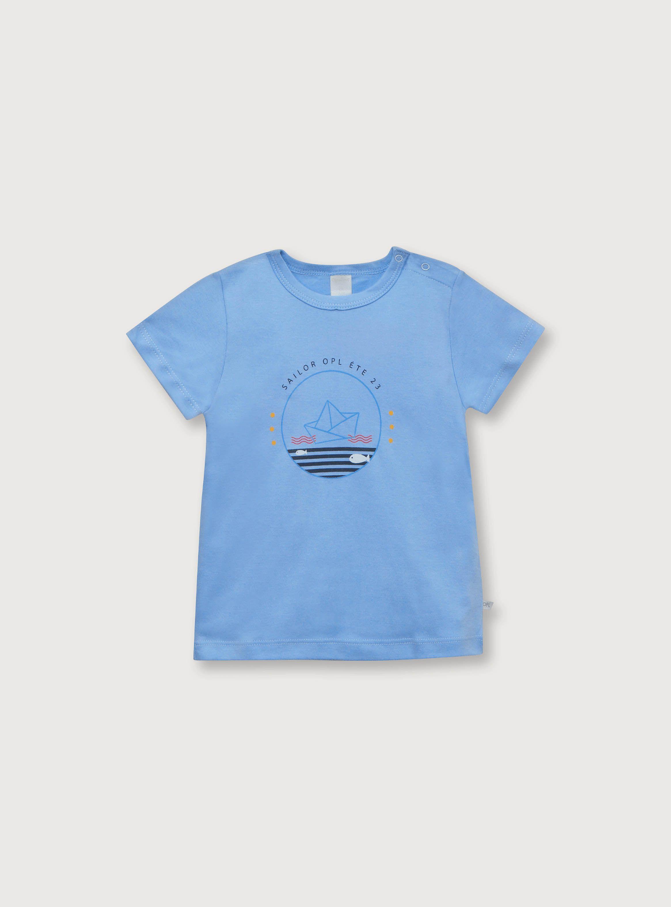 Pijama Niño Azul (6M A 4A) Opaline-1