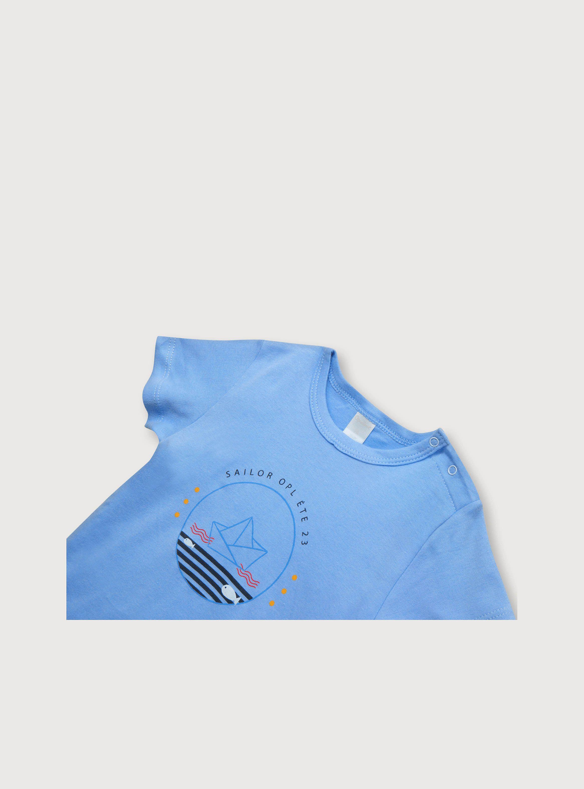 Pijama Niño Azul (6M A 4A) Opaline-3