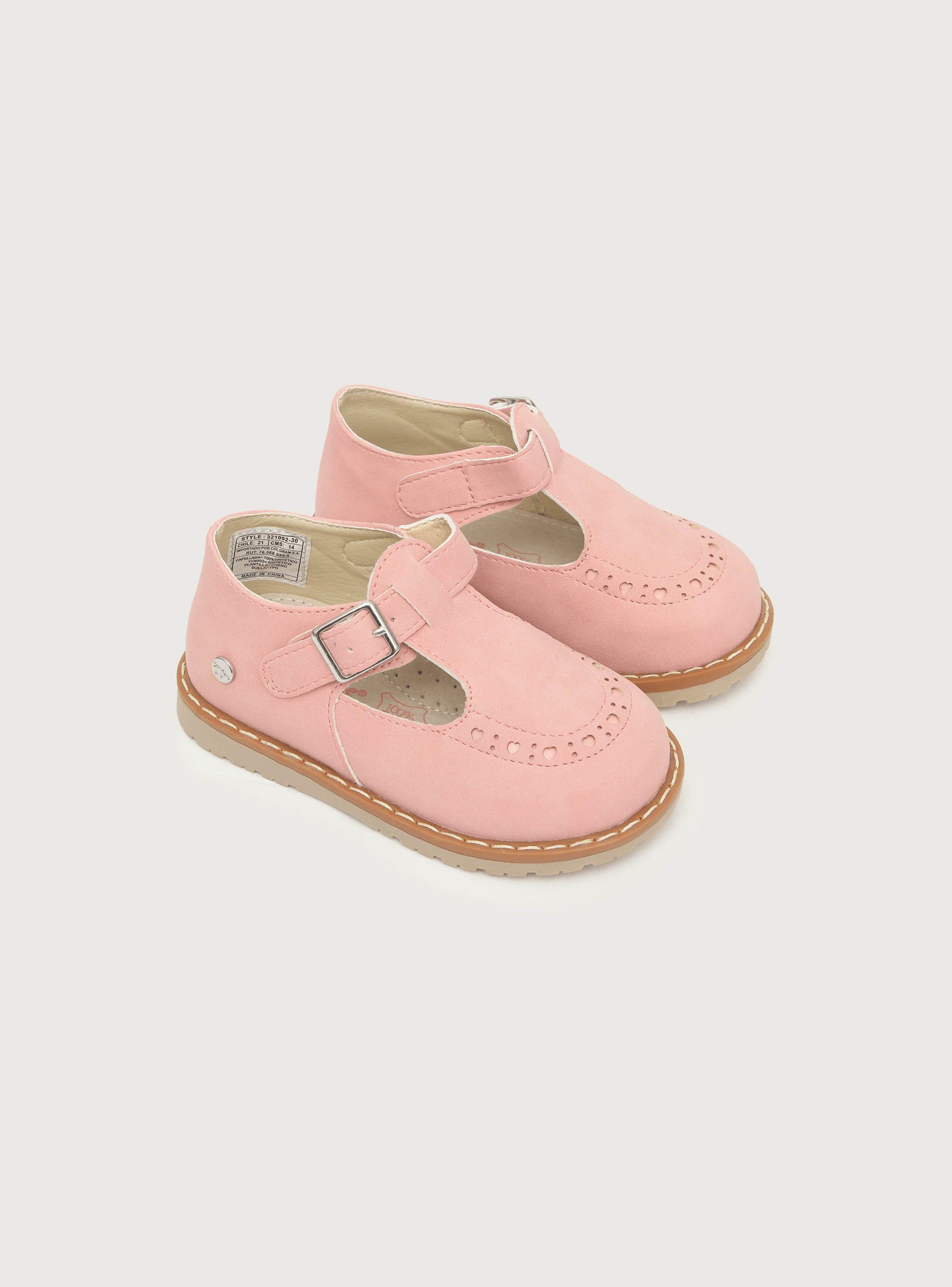 Reina Niña Hebilla Rosada (18 A 21)-0