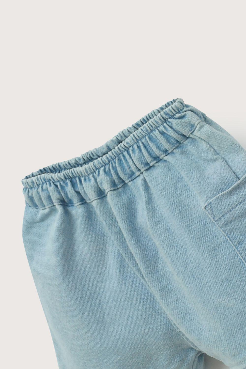 Short de jeans de bebé unisex-3