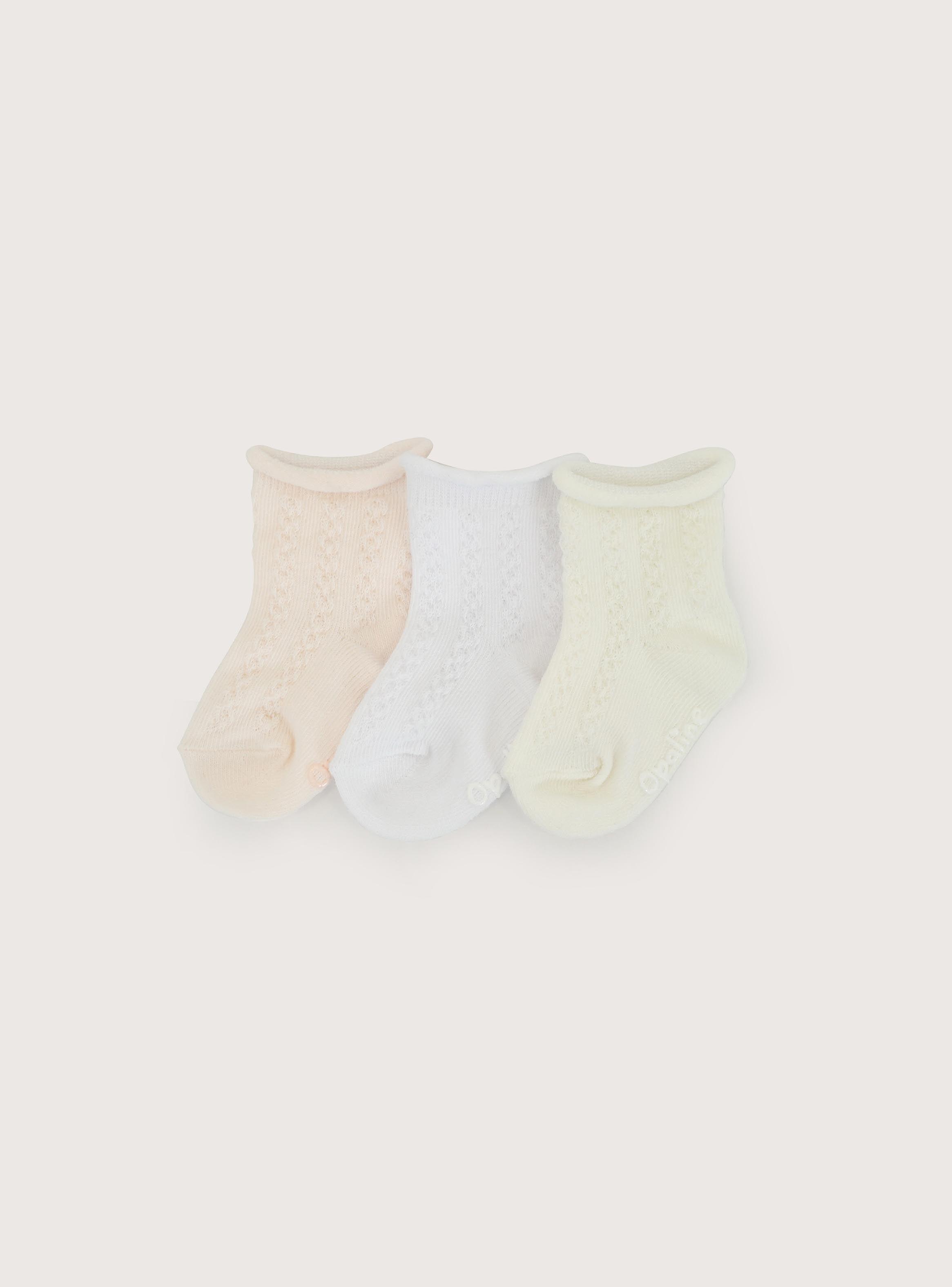 Pack De 3 Calcetin Bebe Niña-0