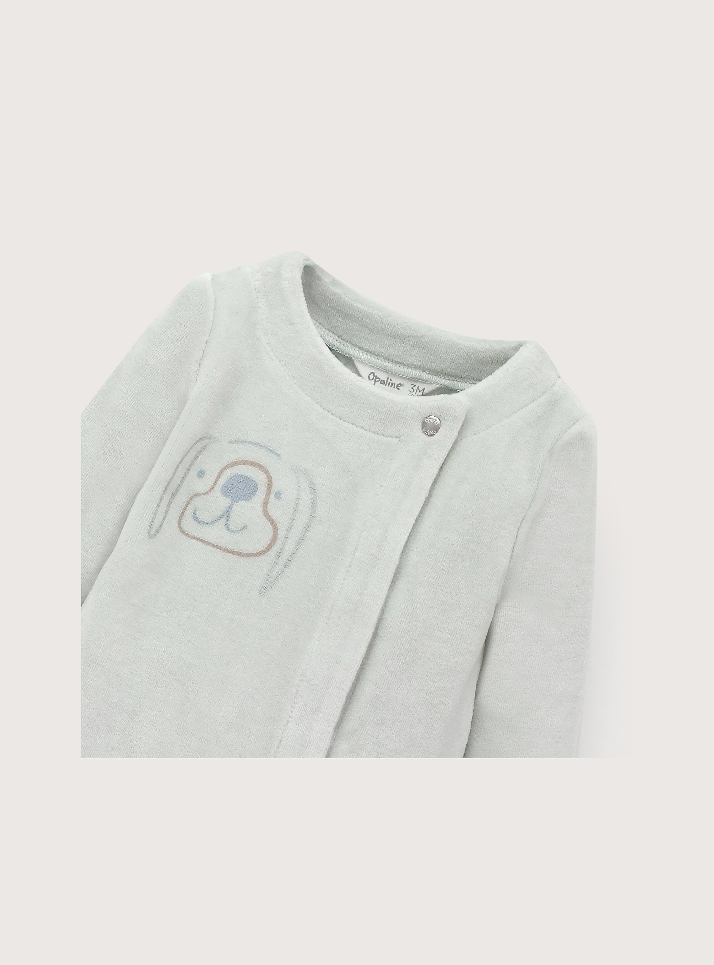 Oso Plush Bebe Niño Verde-2