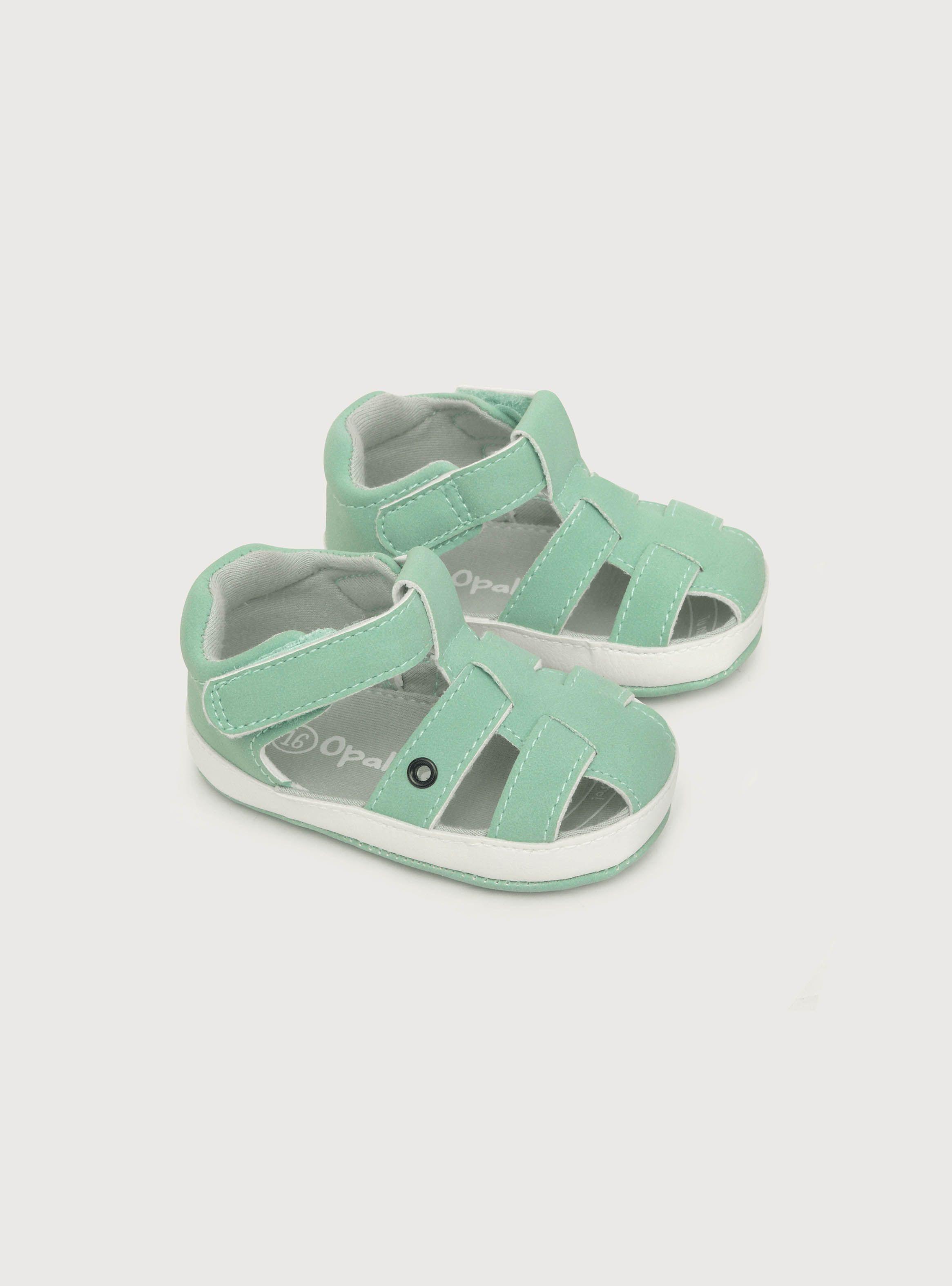 Sandalia Niño Verde Menta (14 A 18) Opaline-0