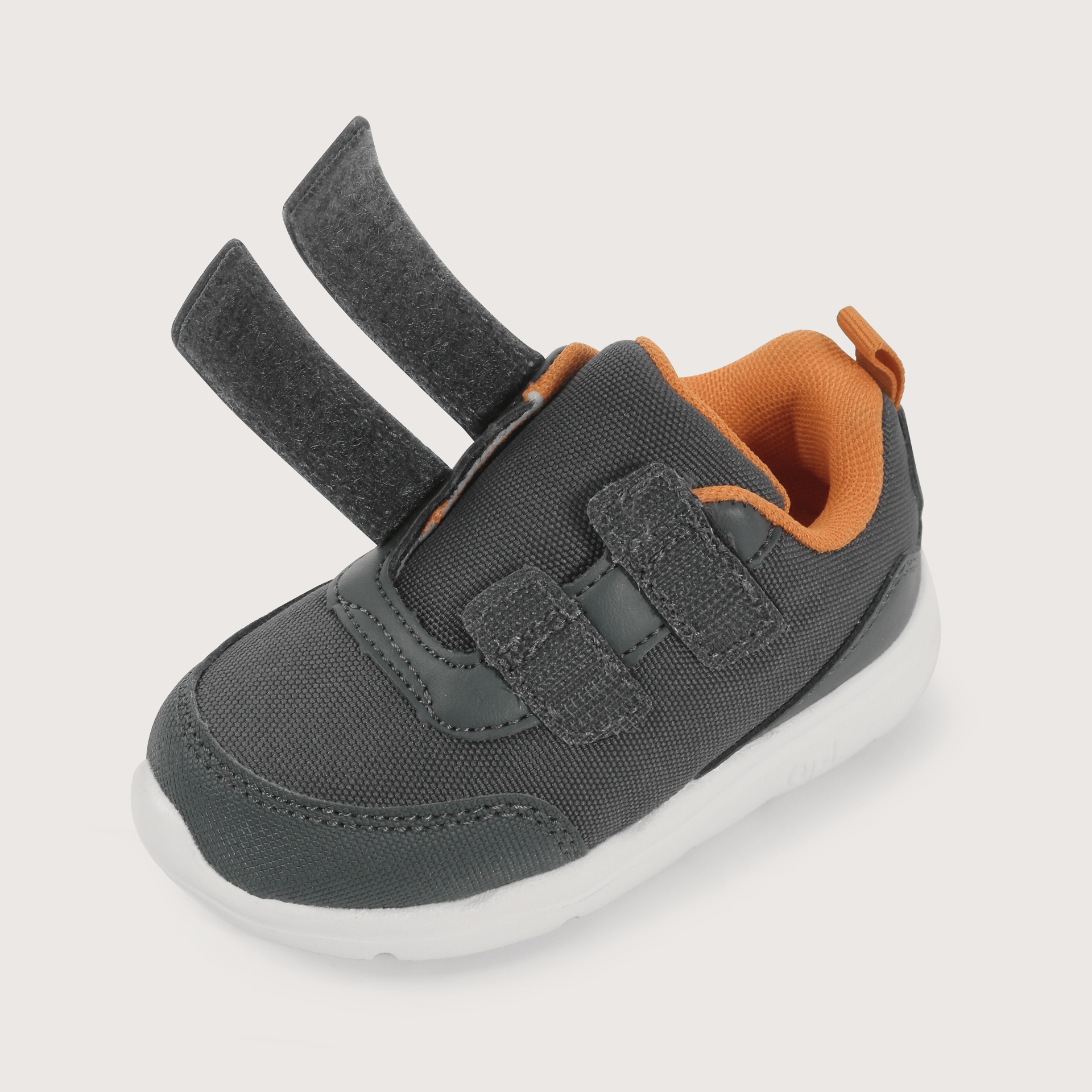 Zapatilla deportiva gris de niño-6