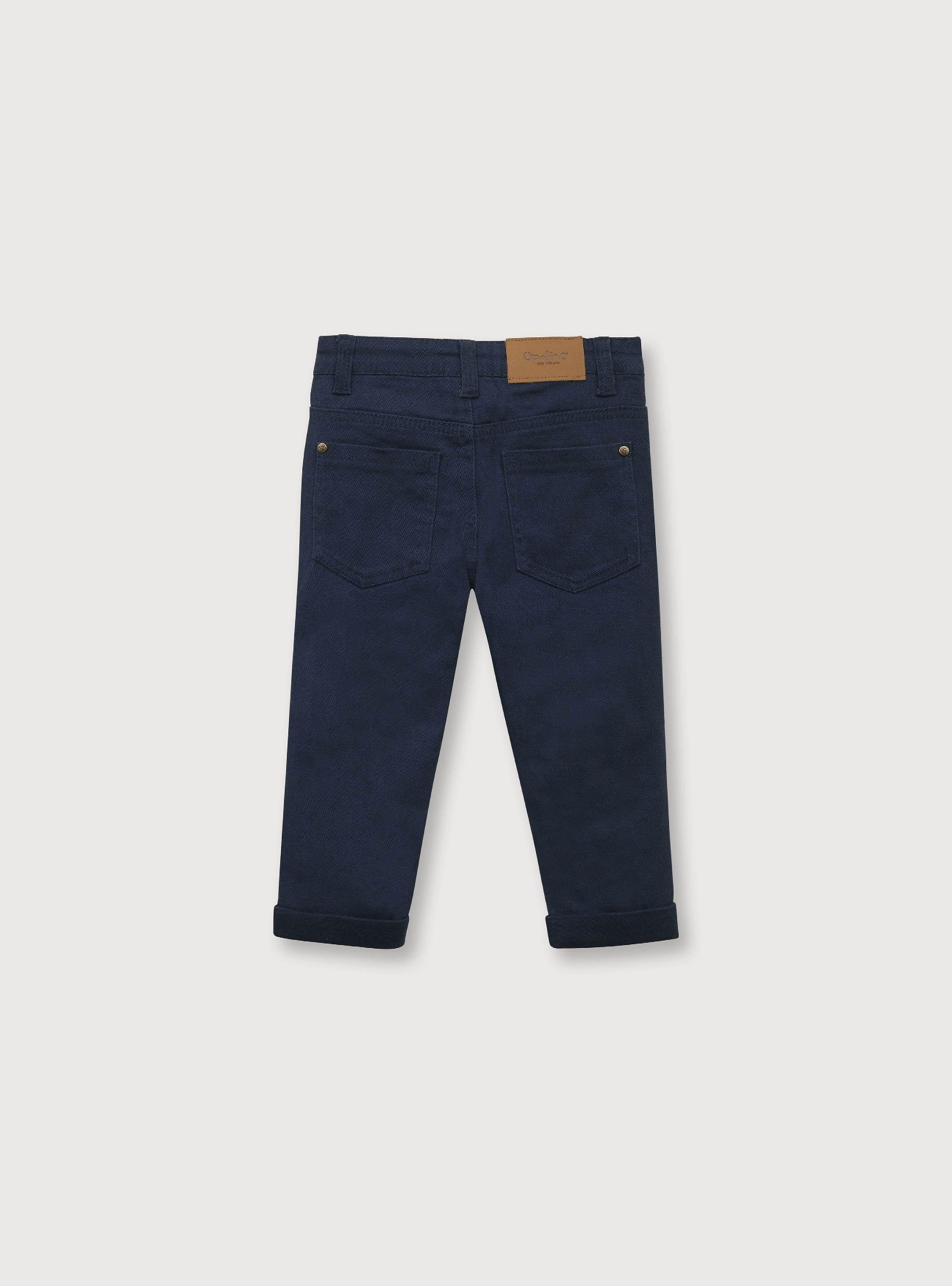 Pantalón De Niño Esencial Azul (6M A 4A) Opaline-1