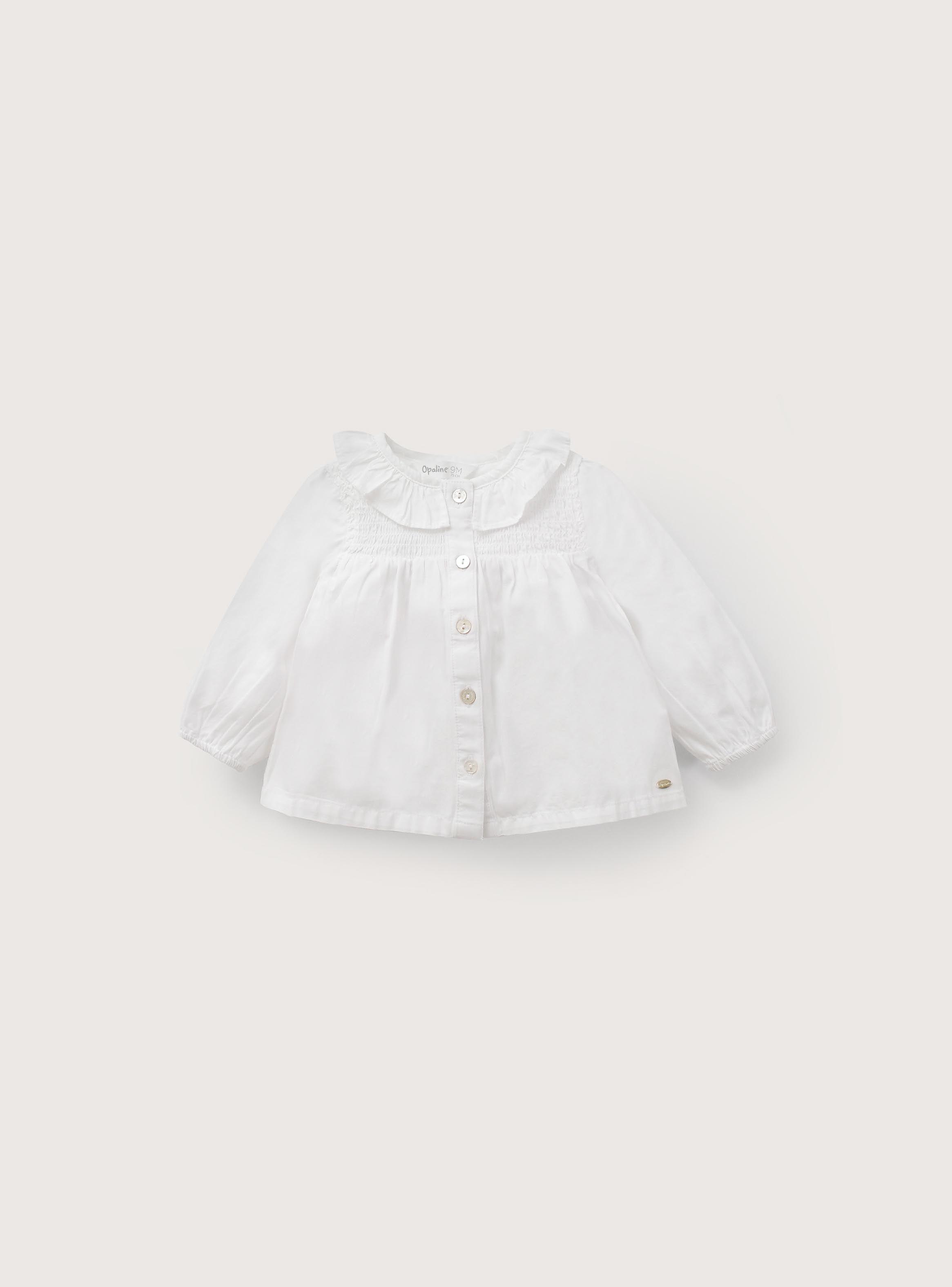 Blusa Infant Niña Blanca-0