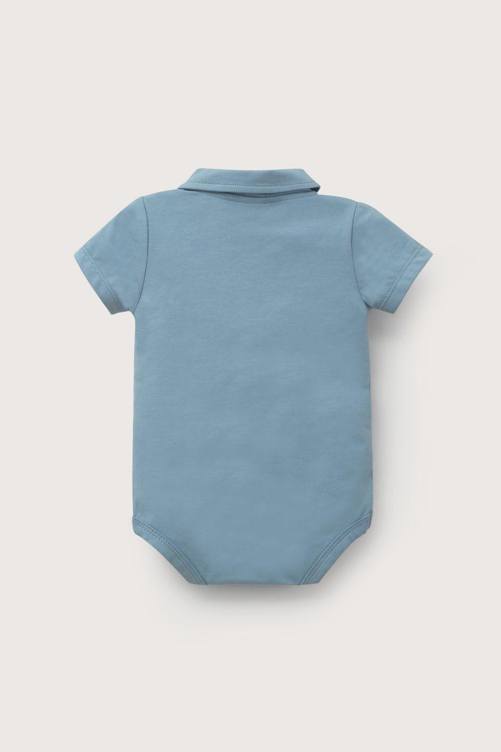 Body azul de bebé niño-2