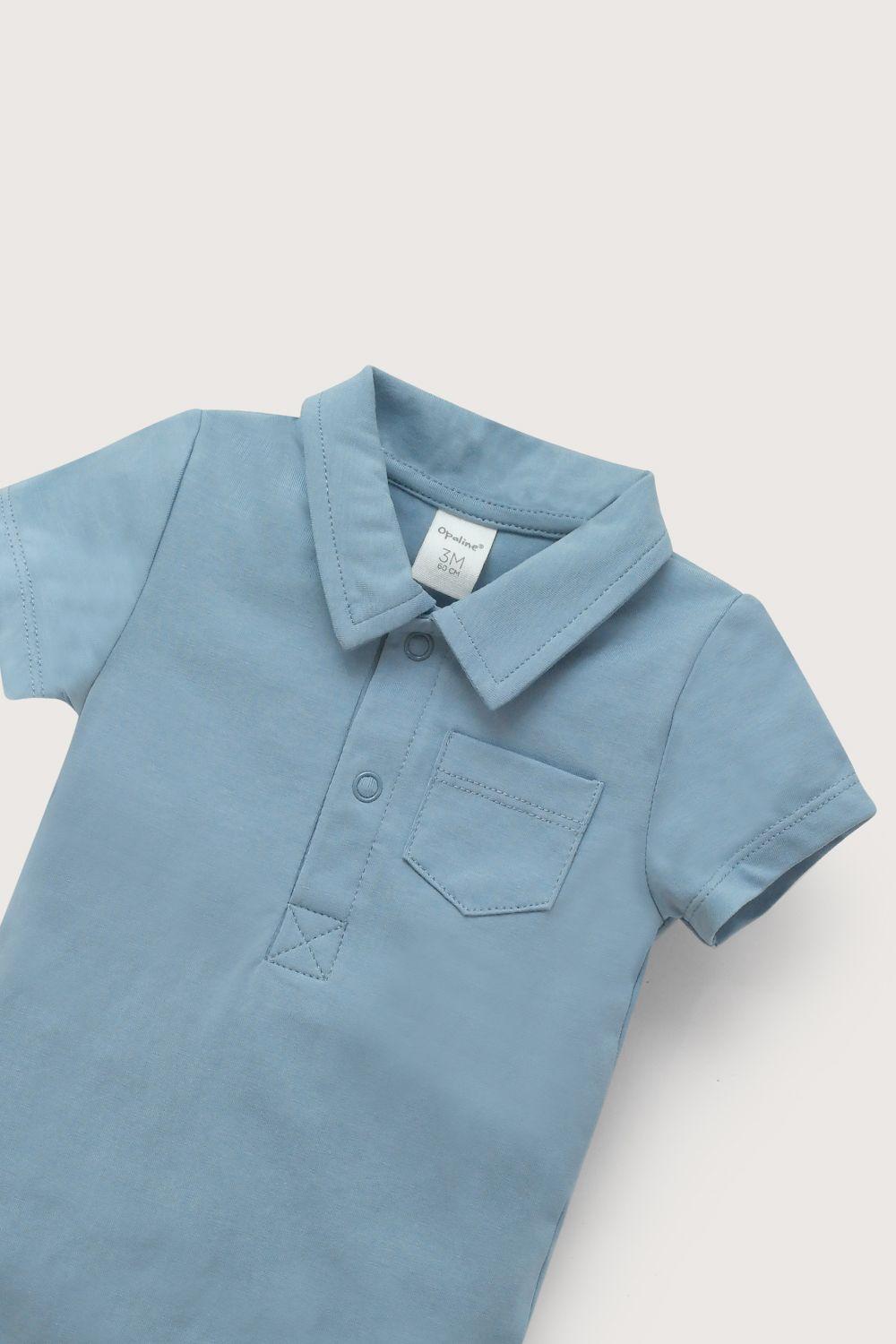 Body azul de bebé niño-3