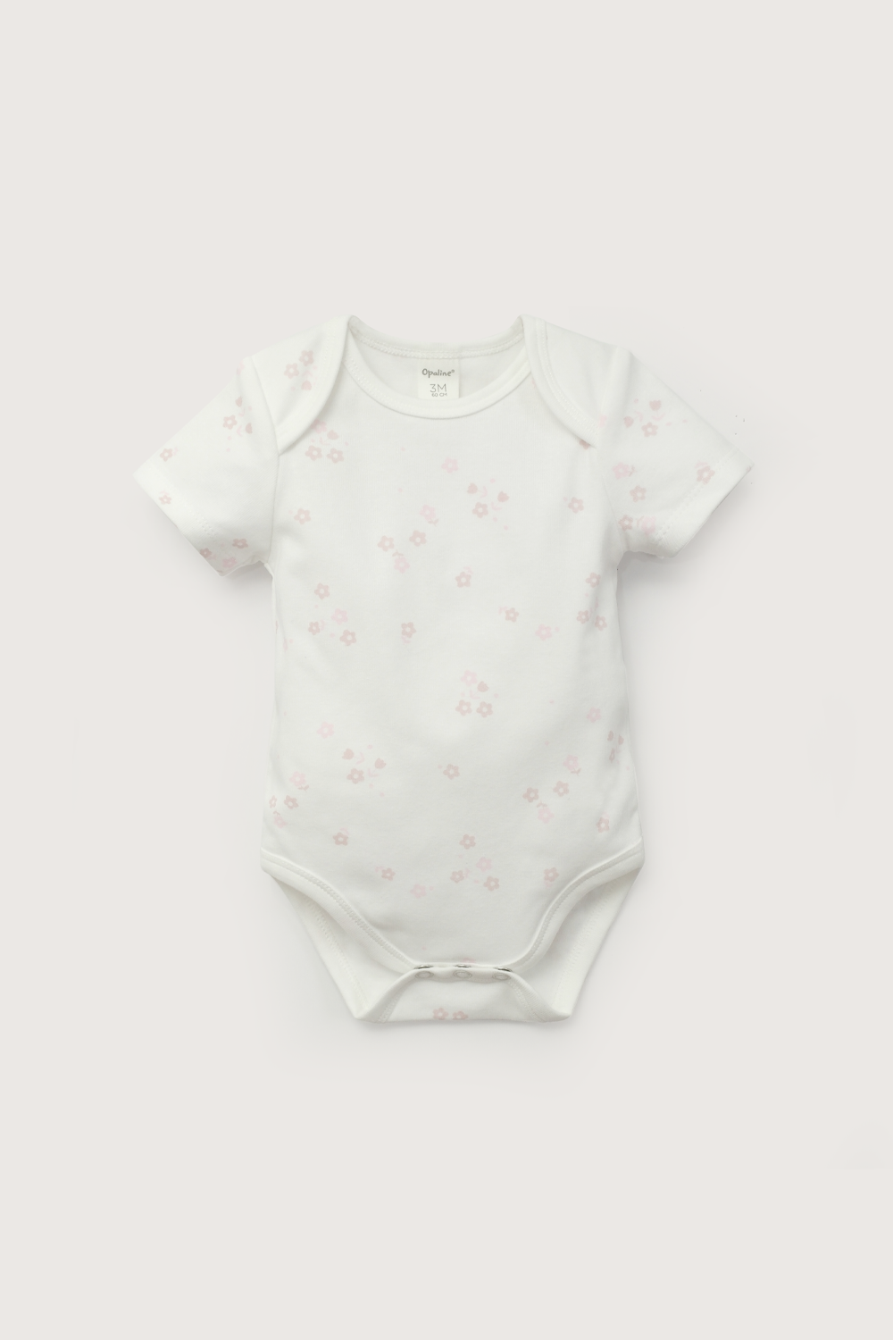 Conjunto 3 piezas bodies y pantalón rosado de bebé niña-2