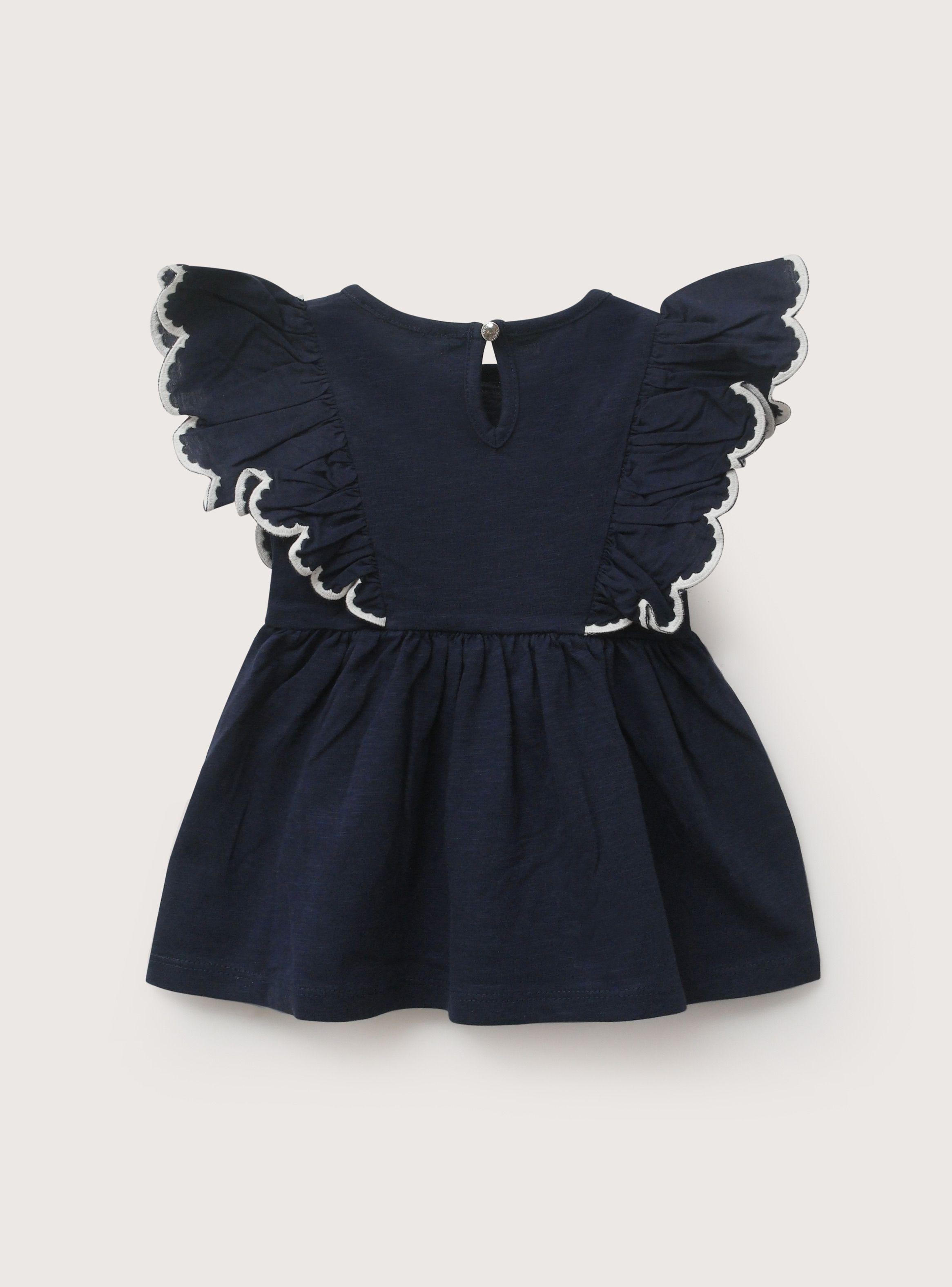 Vestido Azul Marino Infant Niña-2