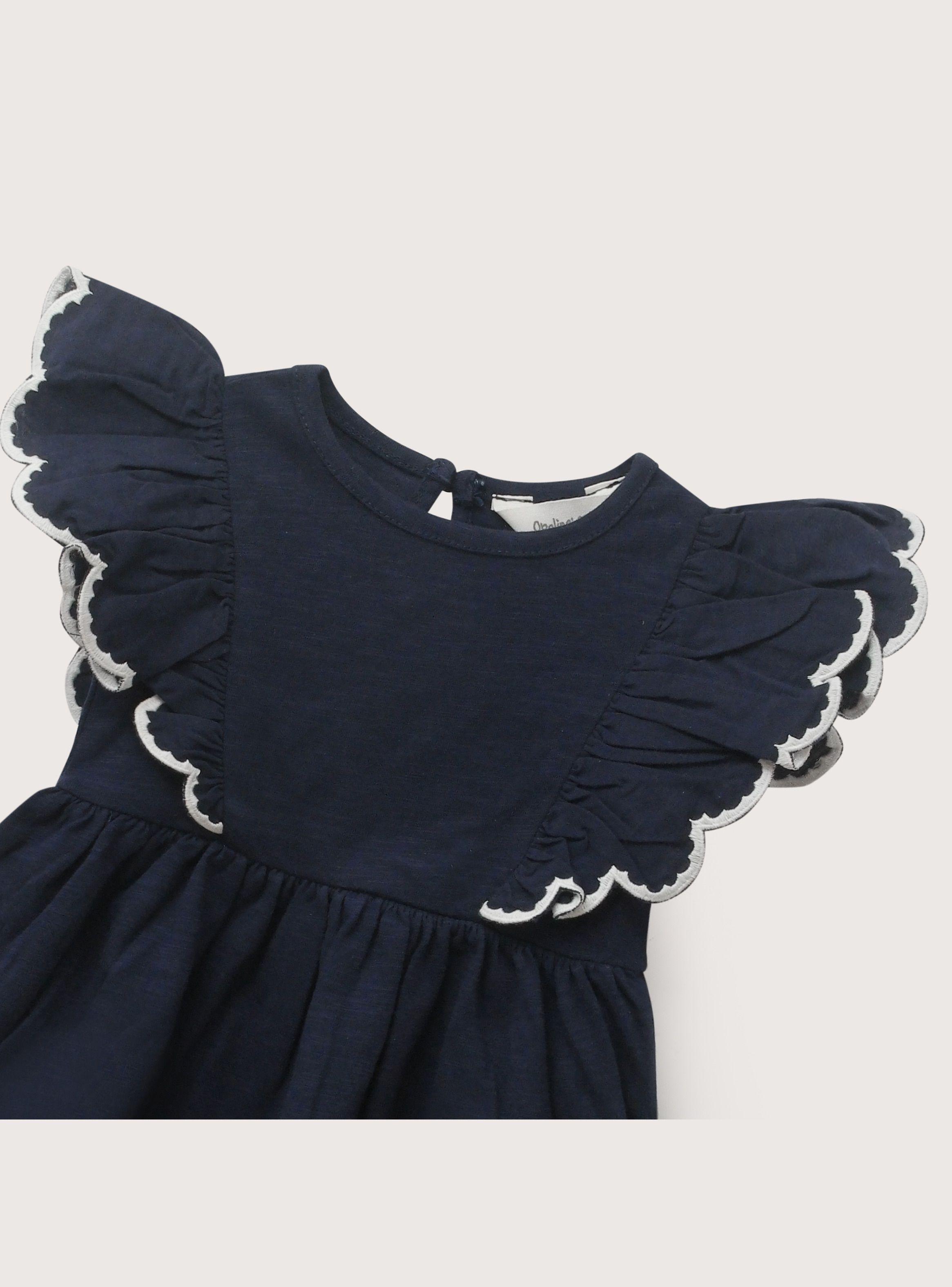 Vestido Azul Marino Infant Niña-3