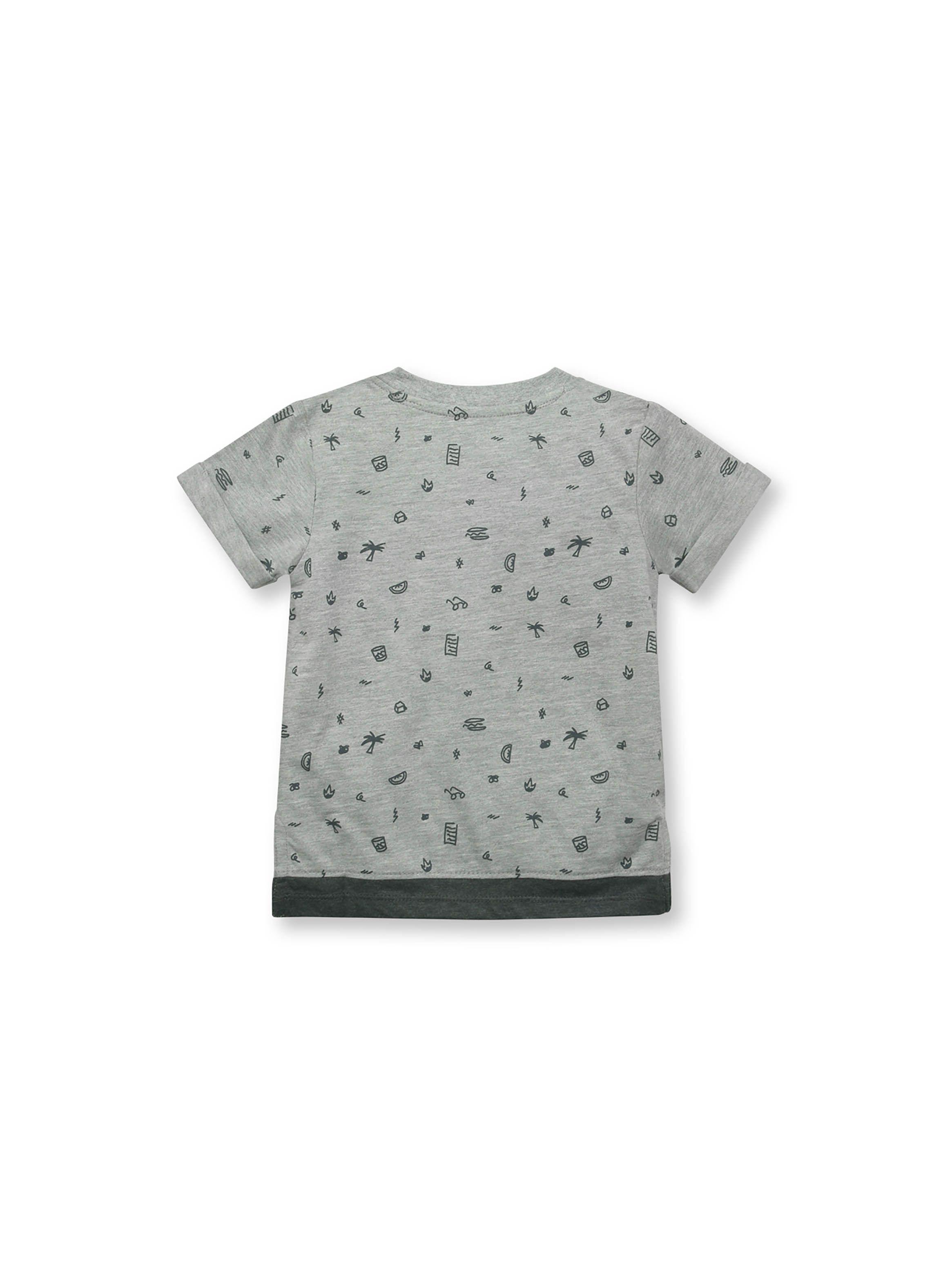 Polera De Niño Gris Gris (6M A 4A) Opaline-1